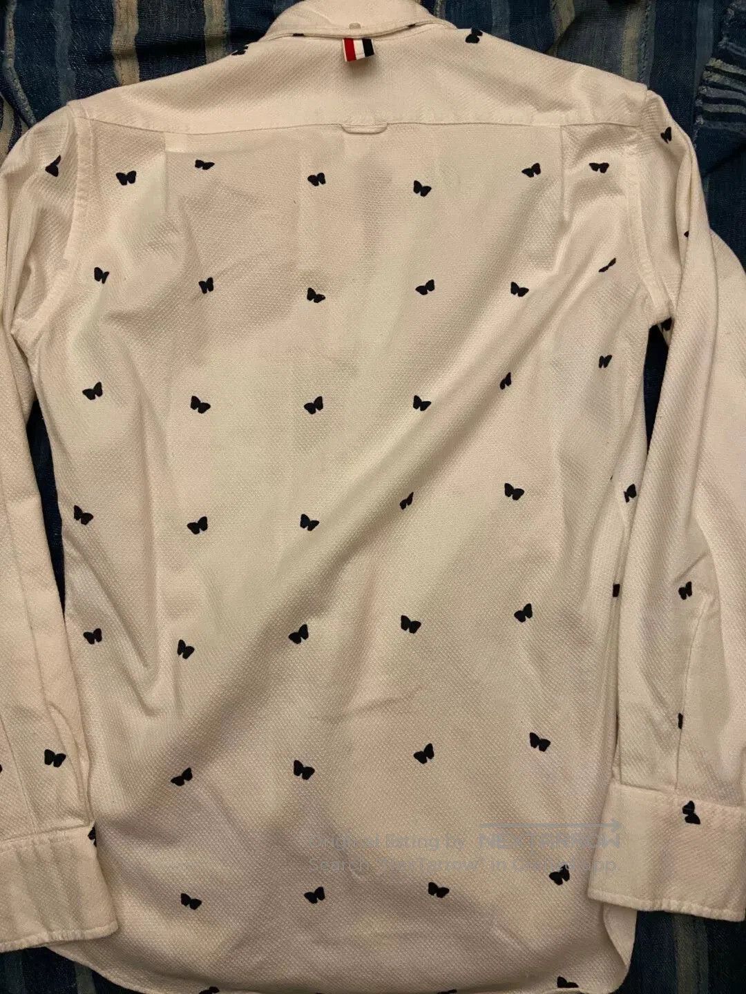 Thom Browne thom browne embroidered butterfly shirt size 2. Size US M / EU 48-50 / 2 - 2 Thumbnail