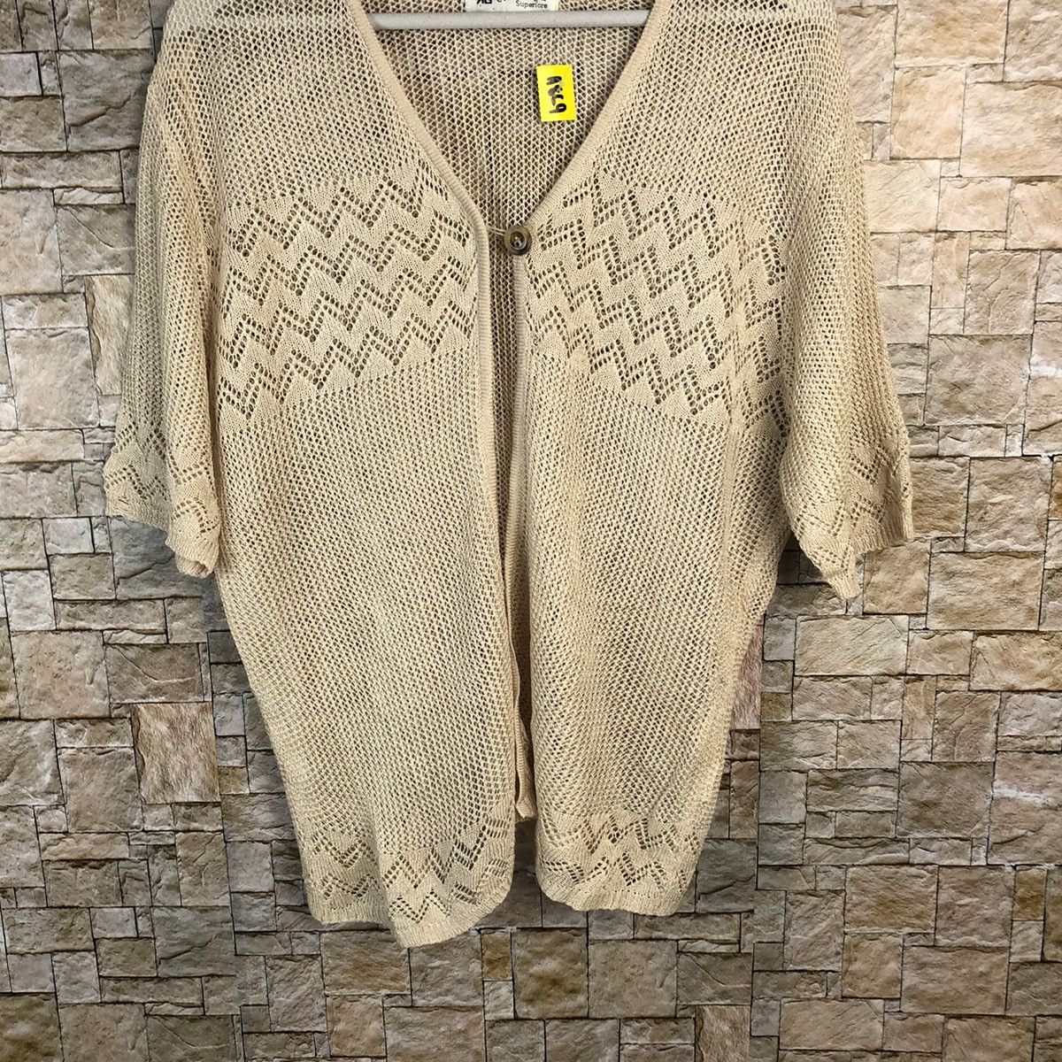 Homespun Knitwear × Japanese Brand Graziosa Superio Brown Cardigan #A869 Size M / US 6-8 / IT 42-44 - 3 Thumbnail