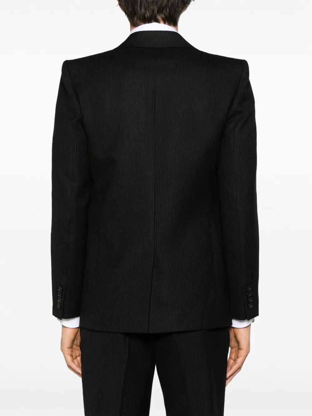 Saint Laurent Paris o1y0325 Blazer in Black Size US M / EU 48-50 / 2 - 4 Thumbnail