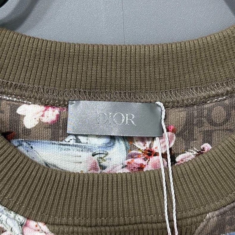 Dior Dior Floral Print Sweatshirt-2505 Size L / US 10 / IT 46 - 5 Thumbnail