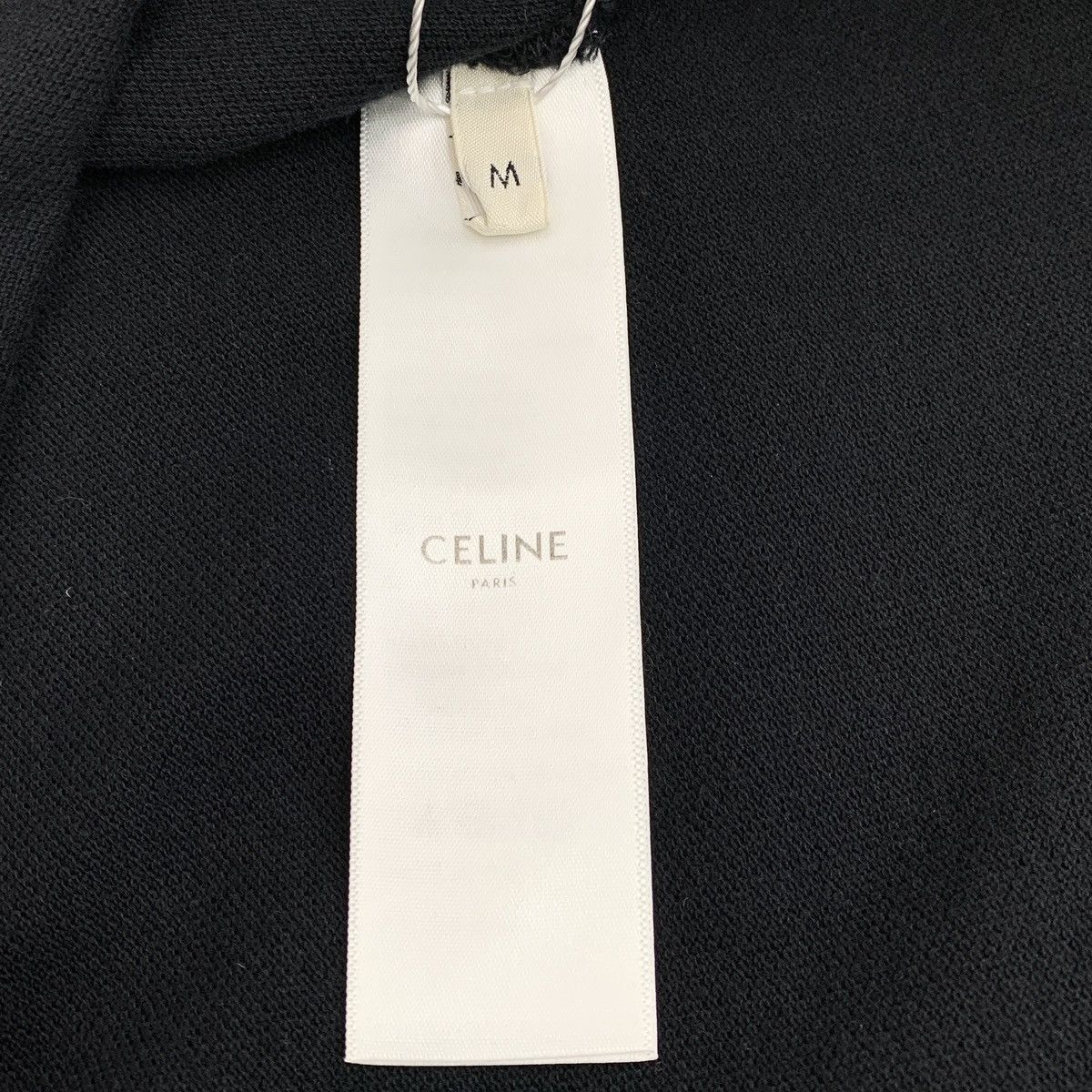 Celine Celine 23 Black Cotton Strapless Short Sleeve Dress Size M / US 6-8 / IT 42-44 - 6 Thumbnail