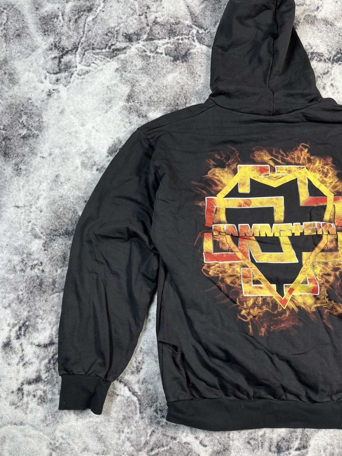 Other Rammstein Logo Hoodie Black Rock Band Pullover Size US L / EU 52-54 / 3 - 13 Thumbnail