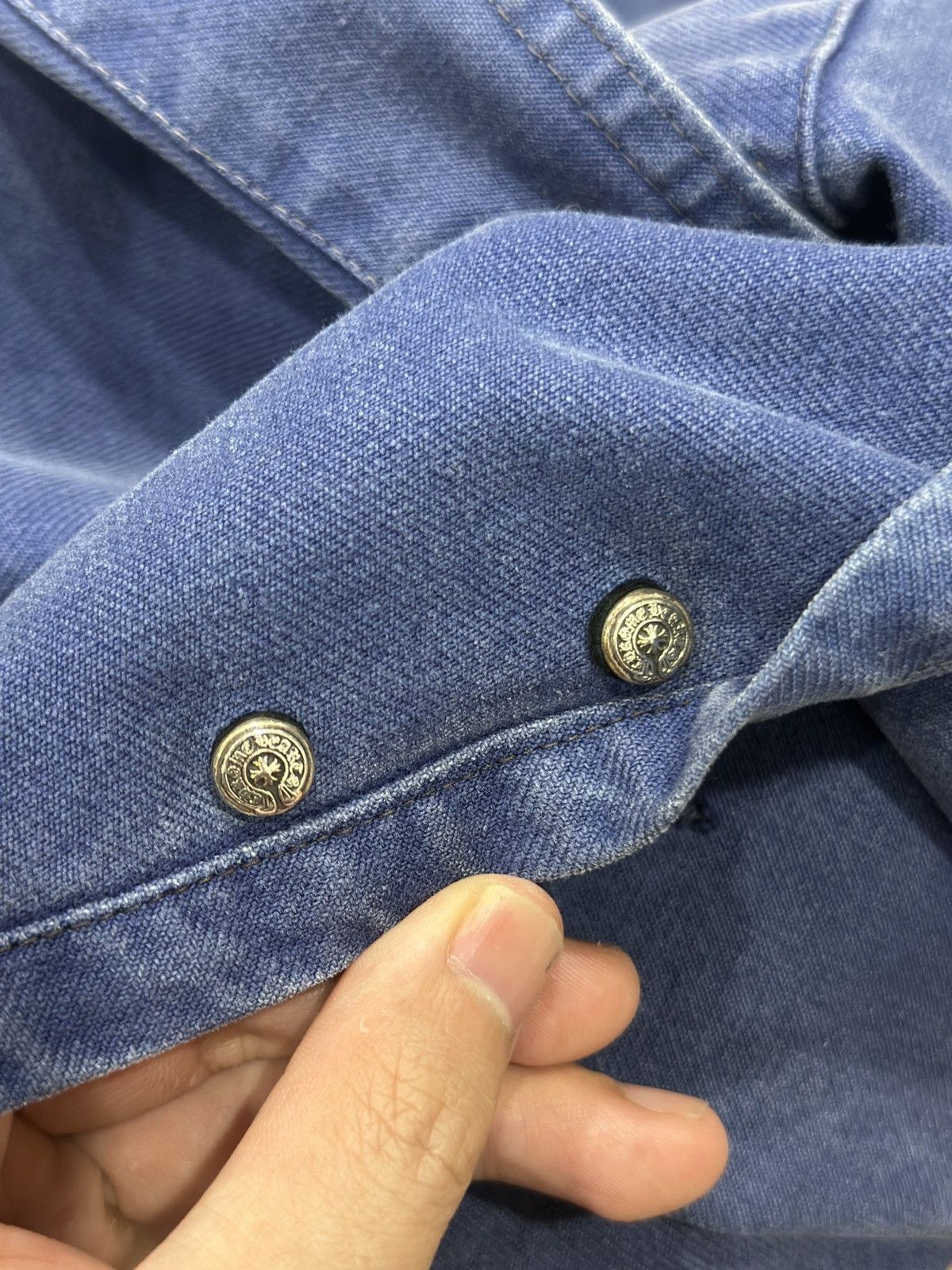 Chrome Hearts French Work Shirt Size US M / EU 48-50 / 2 - 9 Thumbnail