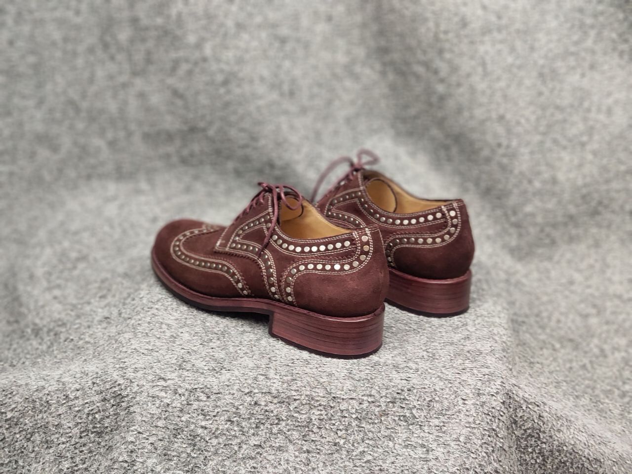Jean Baptiste Rautureau Rare Jean Baptiste Rautureau suede leather Brogues Shoes Size US 7 / EU 40 - 10 Thumbnail