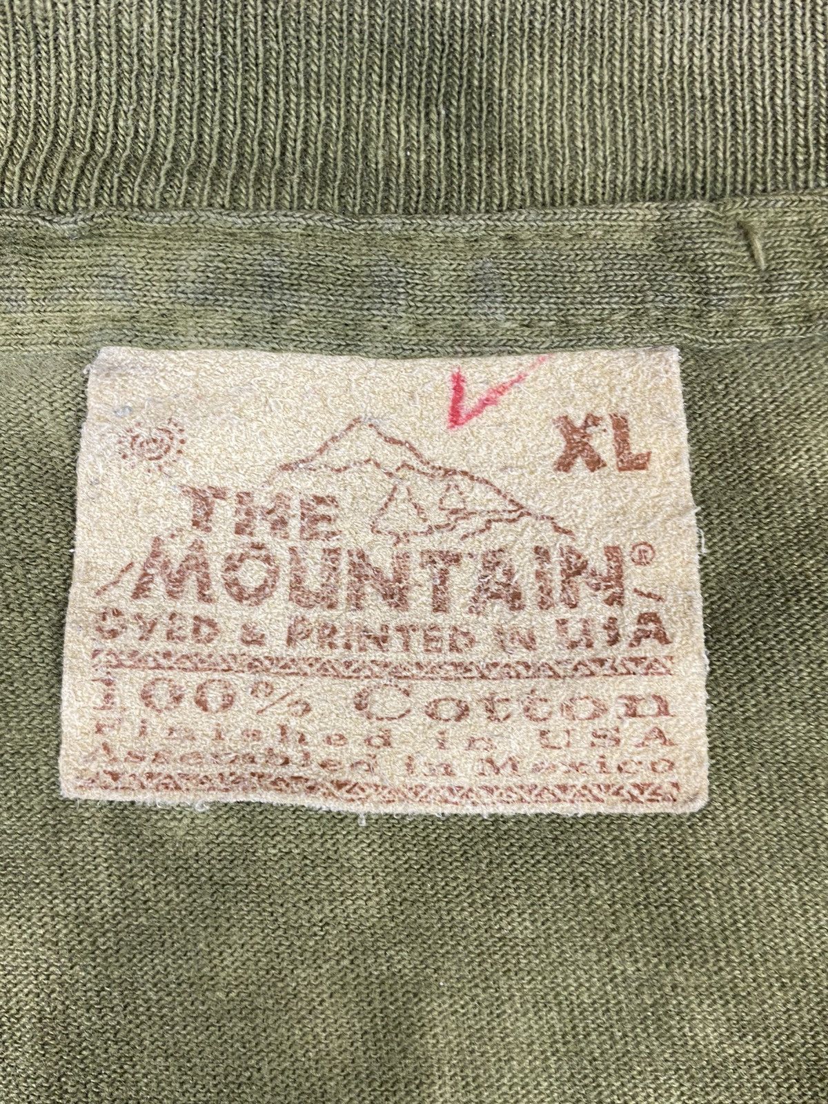Designer × The Mountain Vintage 90s The Mountain Tiger Print Tee Size US XL / EU 56 / 4 - 10 Thumbnail