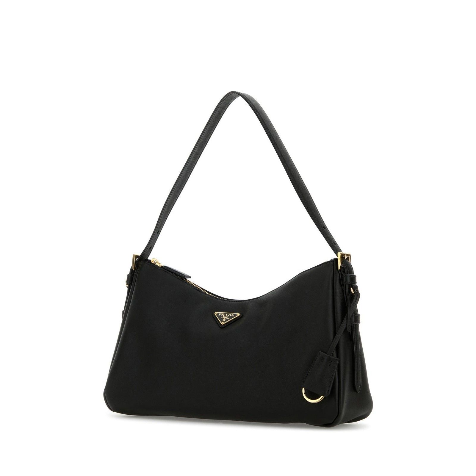 Prada PRADA Iconic Black Leather Shoulder Bag New & Authentic Size ONE SIZE - 2 Thumbnail