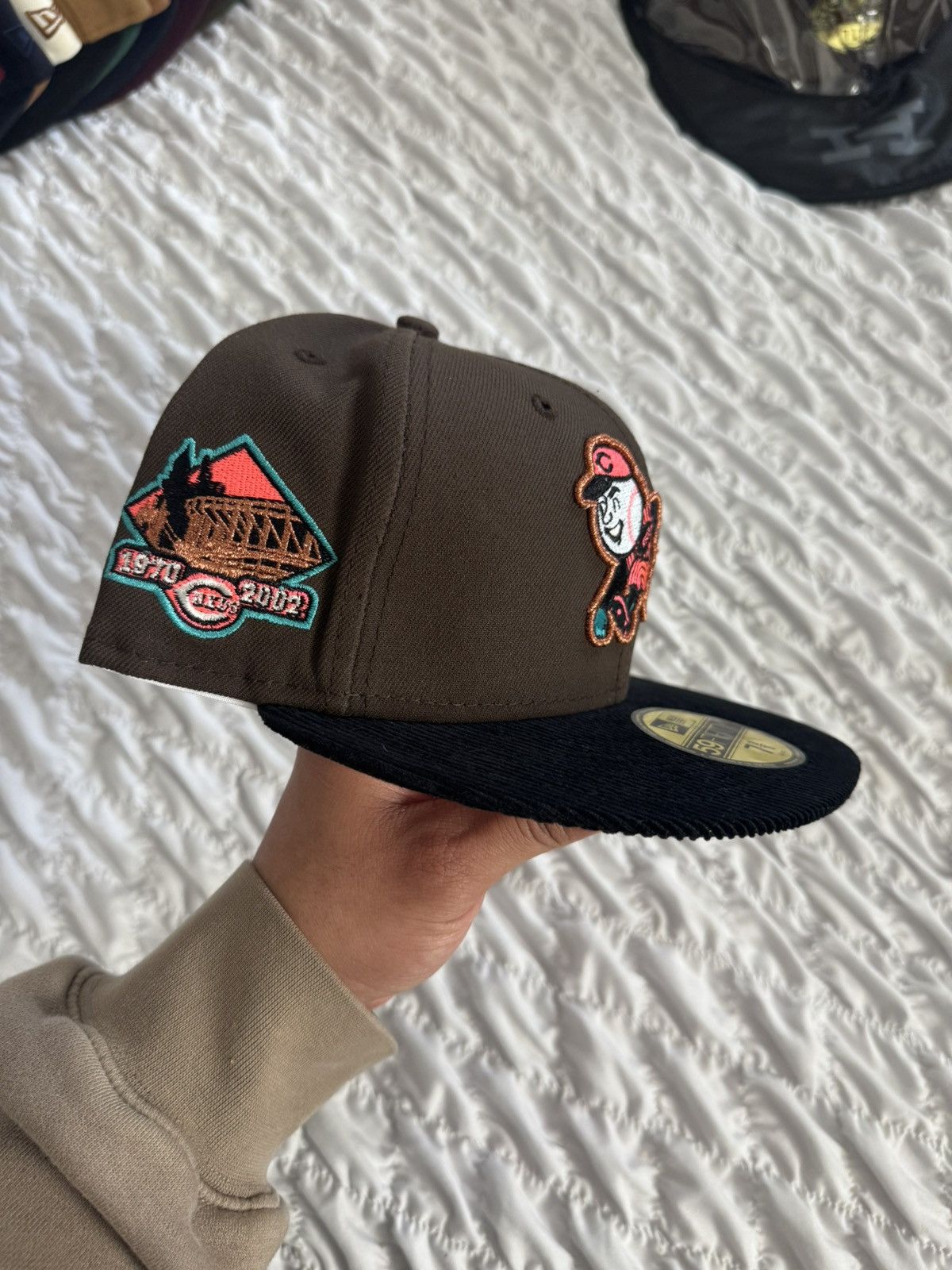 New Era New Era Cincinnati Red’s Corduroy Brim 7 3/8 Size ONE SIZE - 2 Thumbnail