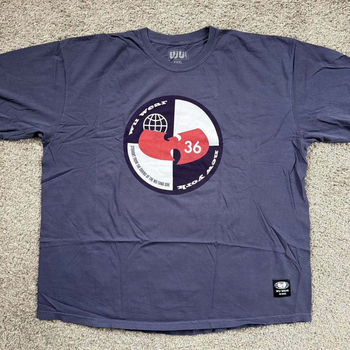 Wu-Tang Clan 🔴Wu-Wear Shirt Size 3XL WuTang Longsleeves Split Quadrant Size US XXL / EU 58 / 5 - 12 Thumbnail