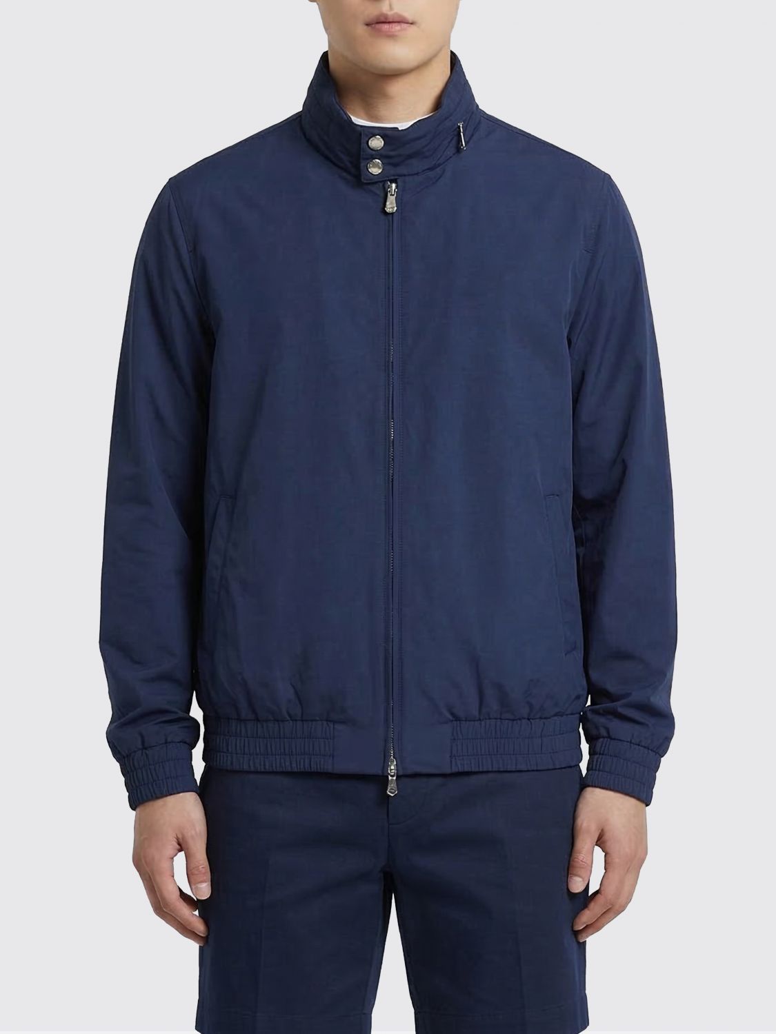 Brunello Cucinelli Brunello Cucinelli Jacket Men Blue Size US XL / EU 56 / 4 - 1 Thumbnail
