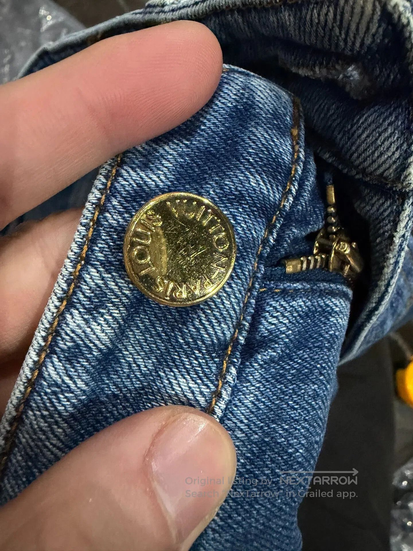Louis Vuitton Louis Vuitton Denim Jeans. Size 29" - 6 Thumbnail