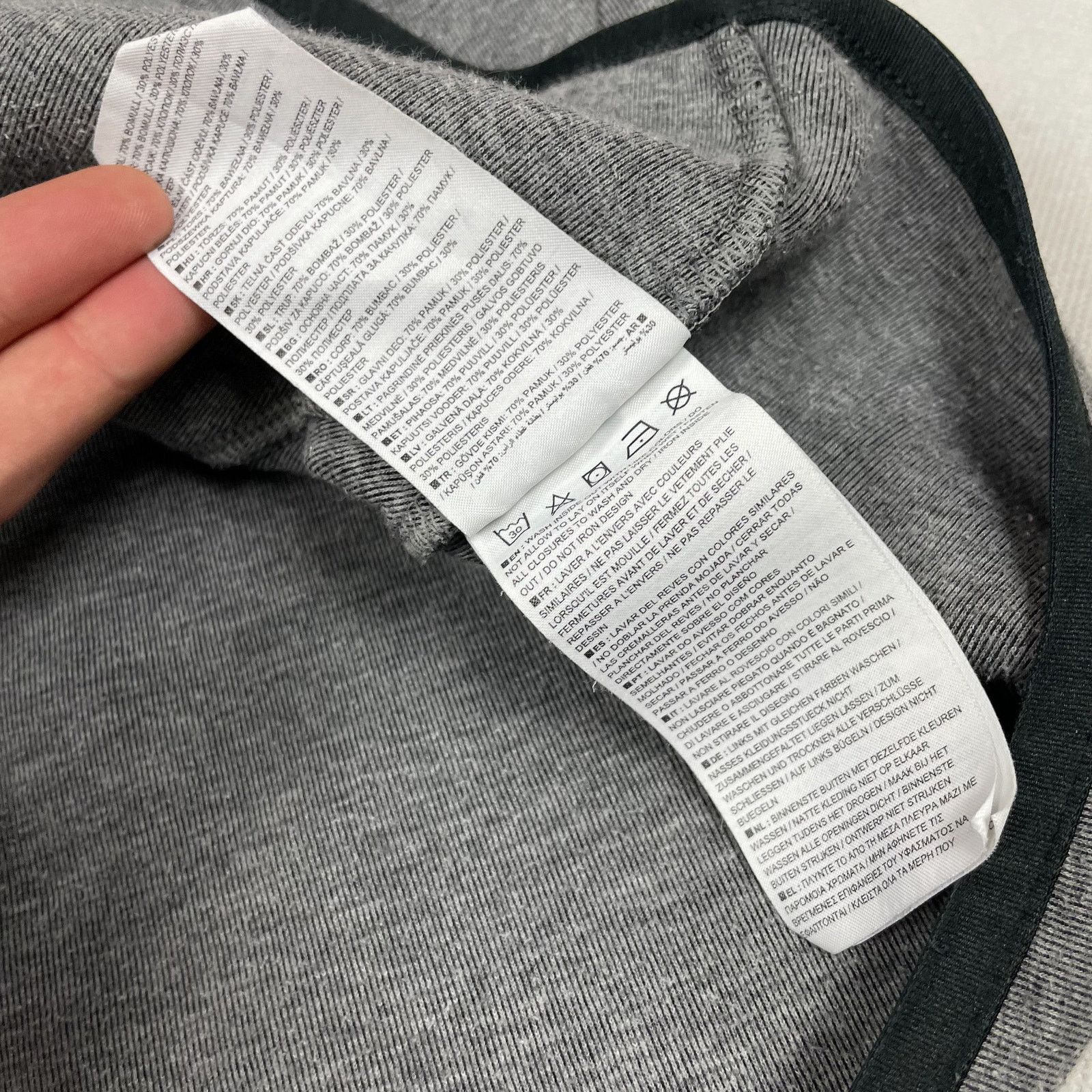Nike Nike Sportswear Tech Fleece Men Gray Windrunner Hoodie Large Size US L / EU 52-54 / 3 - 13 Thumbnail