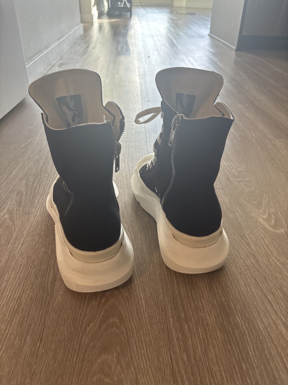 Rick Owens Drkshdw Rick Owens Drkshdw Abstract Ramones Size US 8.5 / EU 41-42 - 5 Thumbnail