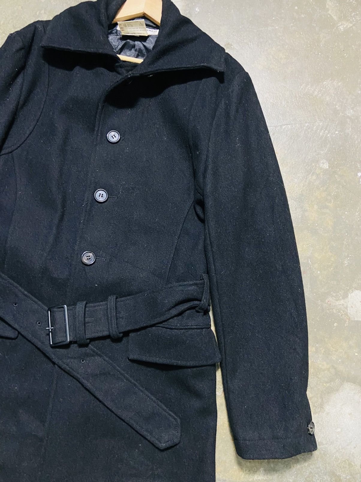 Katharine Hamnett London Katharine Hamnett London Wool Jacket with Belt Size US L / EU 52-54 / 3 - 10 Thumbnail