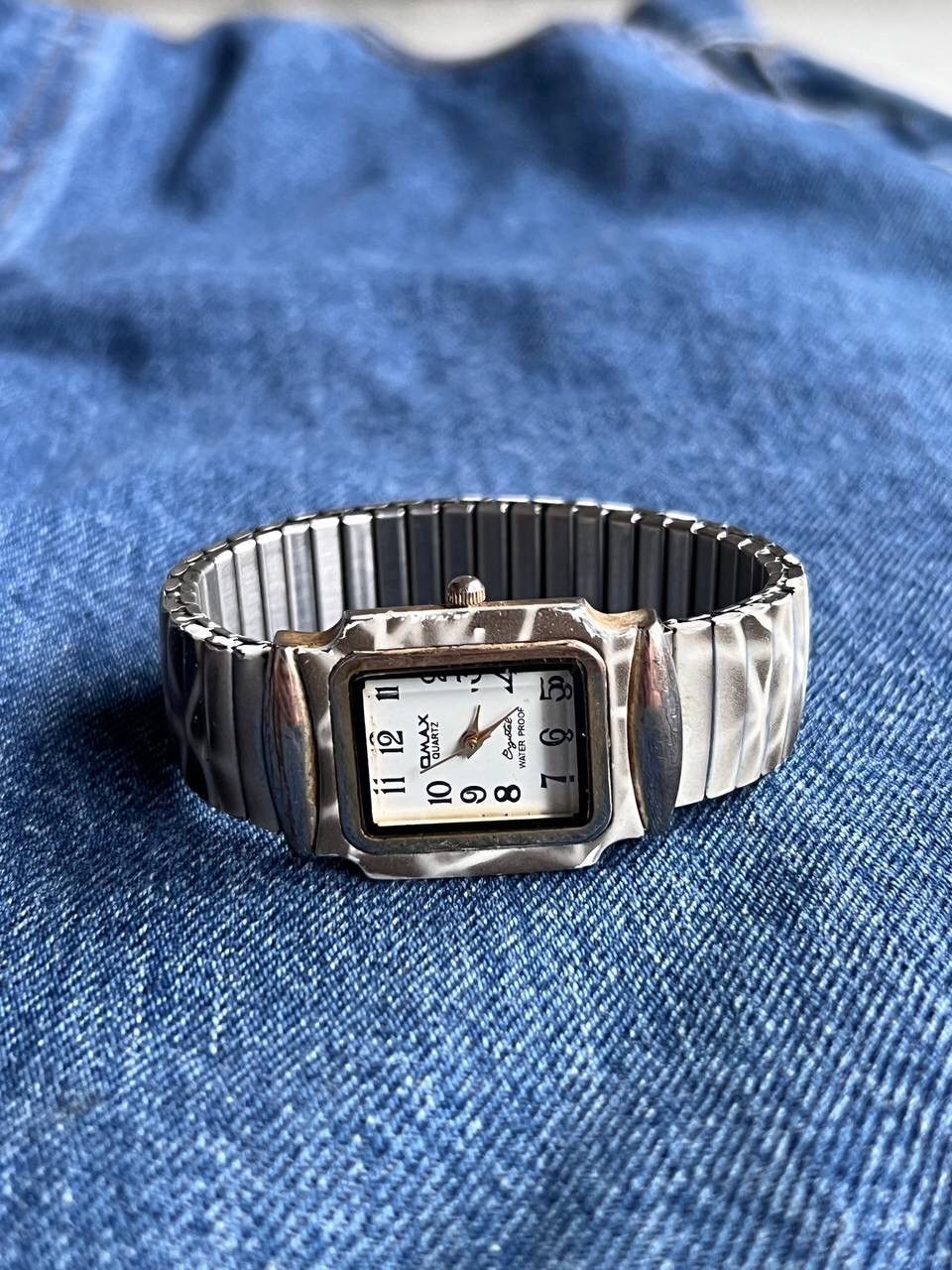 Japanese Brand × Vintage Vintage Japanese style 90s Omax Japan Watch Futuristic Steel Size ONE SIZE - 6 Thumbnail
