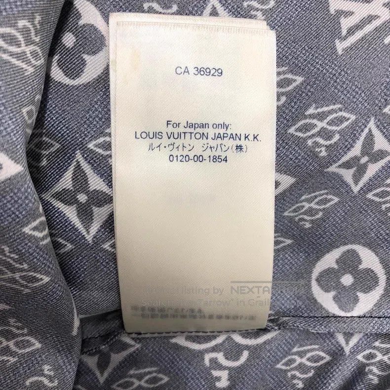 Louis Vuitton Louis Vuitton Silk short-sleeved shirt Size US S / EU 44-46 / 1 - 4 Thumbnail