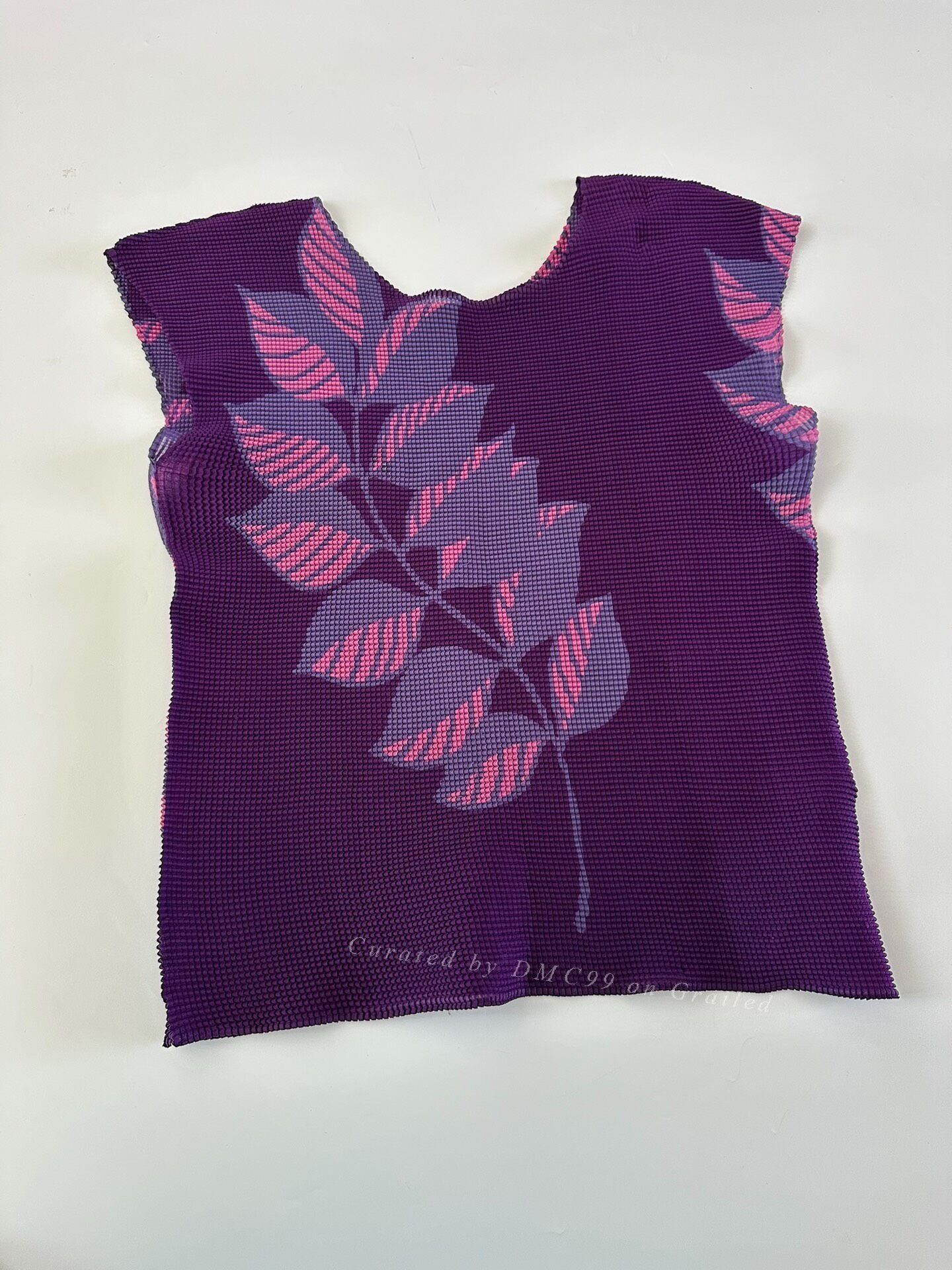 Pleats Please Issey Miyake Issey Miyake Me Line Leaf Pleated Top Size M / US 6-8 / IT 42-44 - 1 Thumbnail