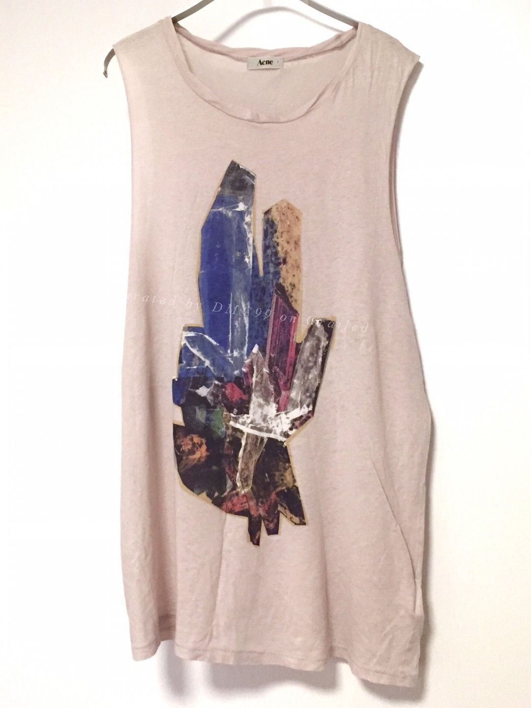 Acne Studios Acne Studios Oversize Stretch Tank Top Size US S / EU 44-46 / 1 - 1 Thumbnail