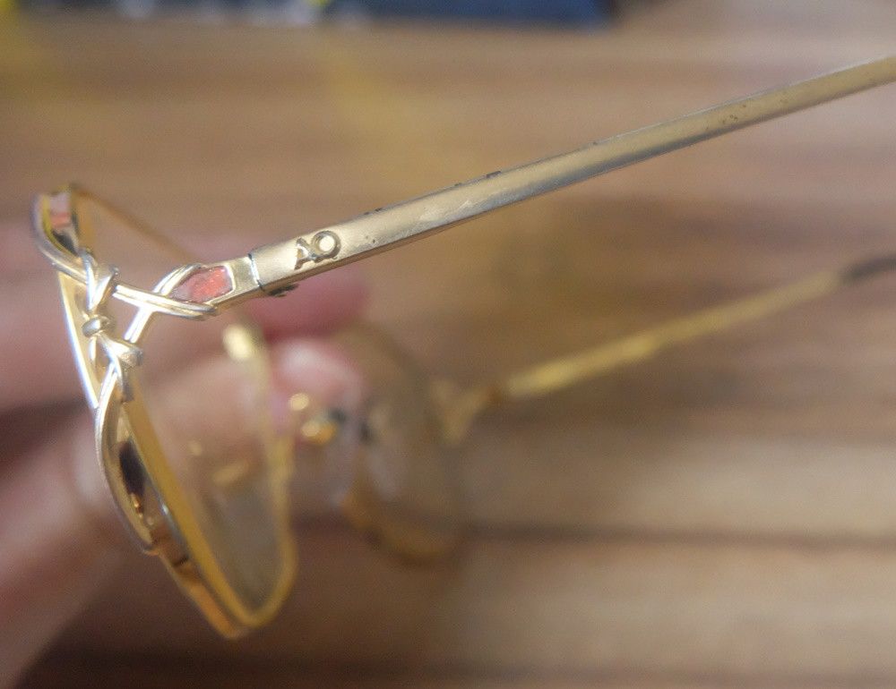 American Optical Vintage AO American Optical Ful-Vue 20KGP Glasses Size ONE SIZE - 4 Thumbnail