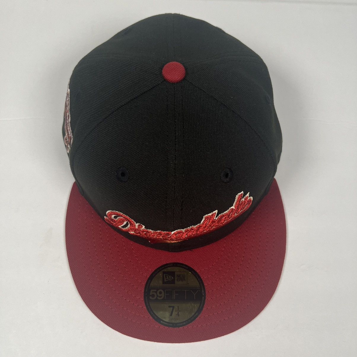 Hat Club Hat Club Arizona Diamondbacks Black UV Pink Script Sz 7 1/2 Size ONE SIZE - 4 Thumbnail