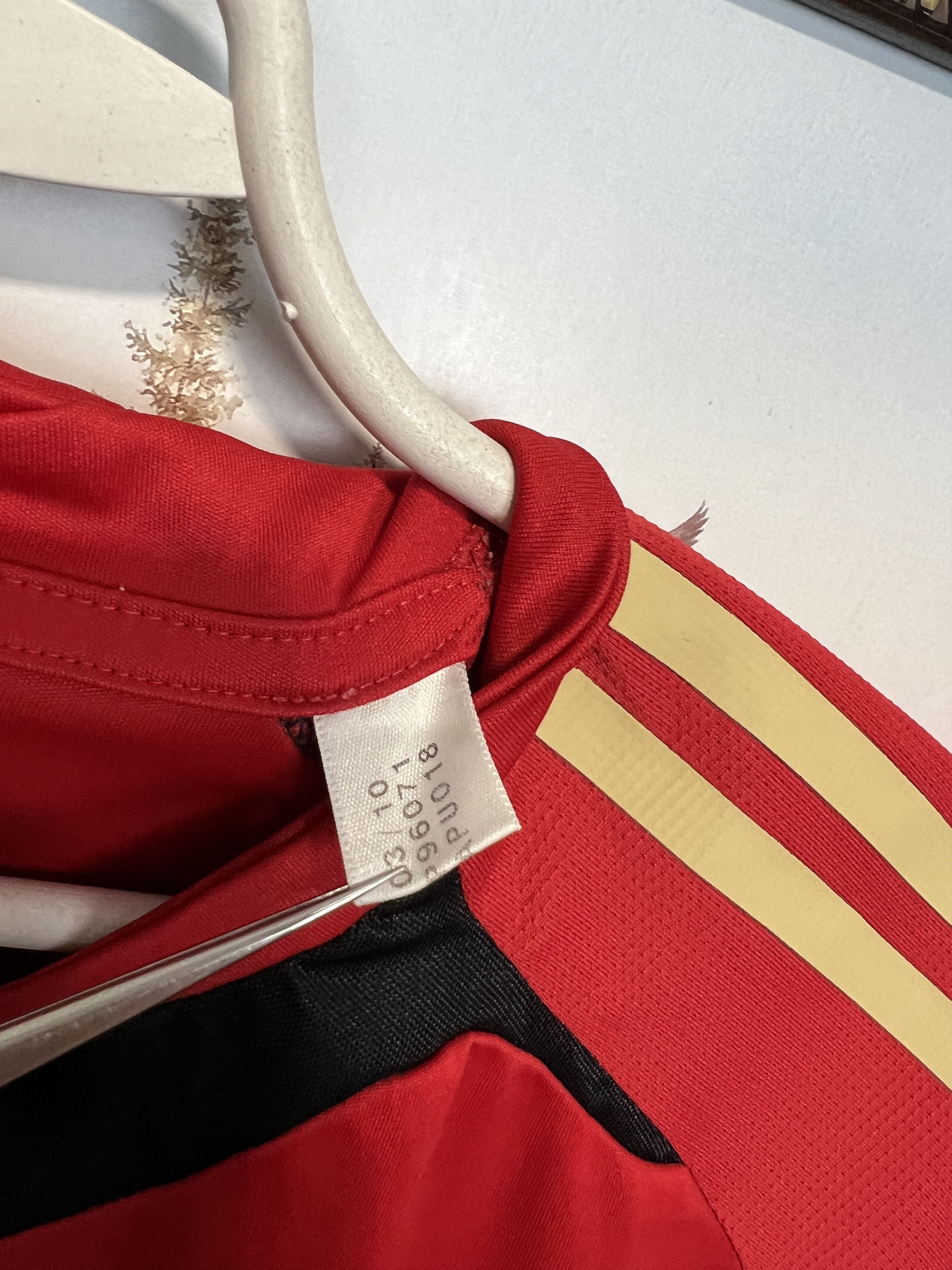 Adidas Vintage AC Milan Football Train Shirt Soccer Maglia Jersey Size US M / EU 48-50 / 2 - 7 Thumbnail