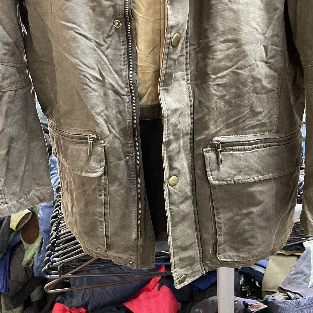 Milestone Rare Milestone Vintage khaki Flight Bomber Jacket MA1 war Size US M / EU 48-50 / 2 - 10 Thumbnail