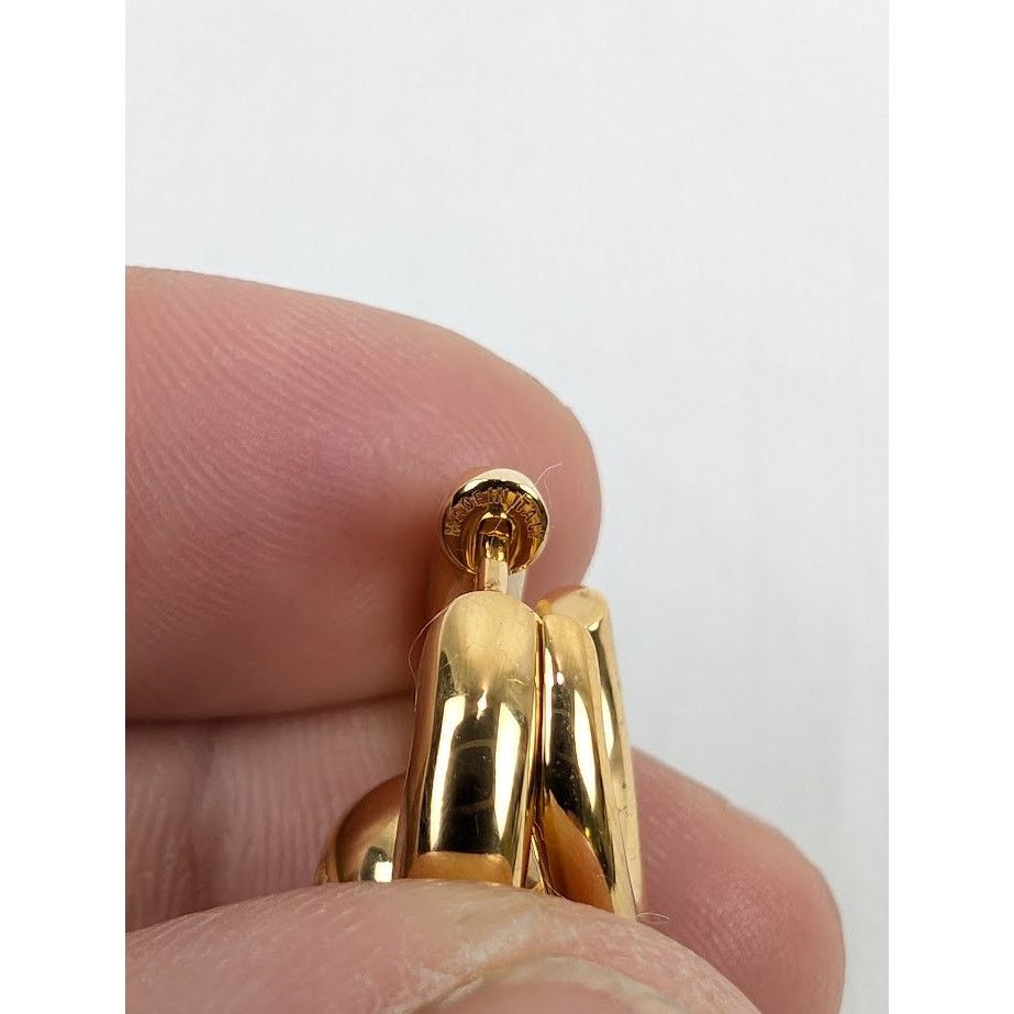 Balenciaga o1rshd1 Size: OS / Double B Ring in Gold Size ONE SIZE - 15 Thumbnail