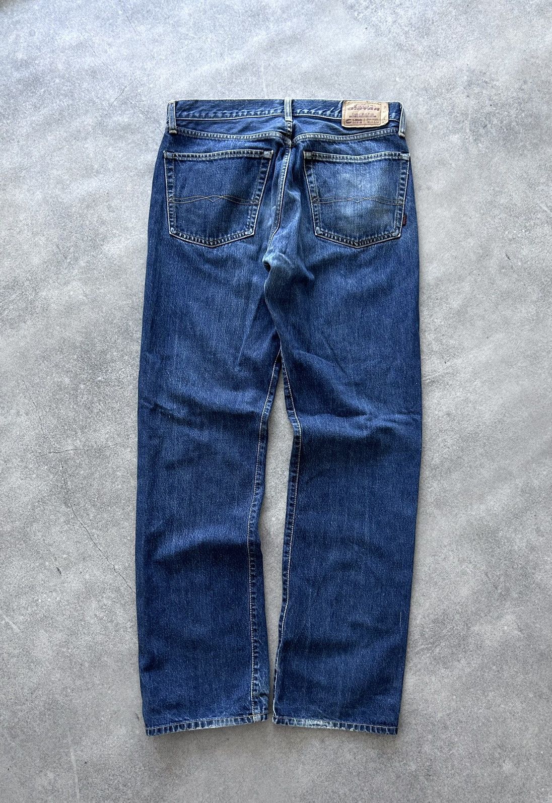 G-Star × Vintage Vintage G star Raw selvage denim pants rare Size US 34 / EU 50 - 1 Thumbnail
