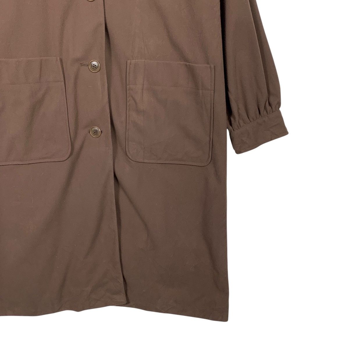 Japanese Brand Miyoshi Ehka Sopo Hooded Overcoat Size M / US 6-8 / IT 42-44 - 5 Thumbnail