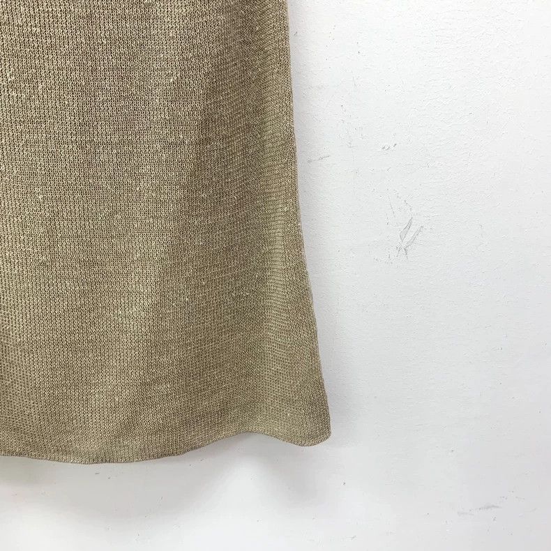 Prada Prada 22 brown logo letter print round-neck sleeveless lin Size XS / US 0-2 / IT 36-38 - 4 Thumbnail