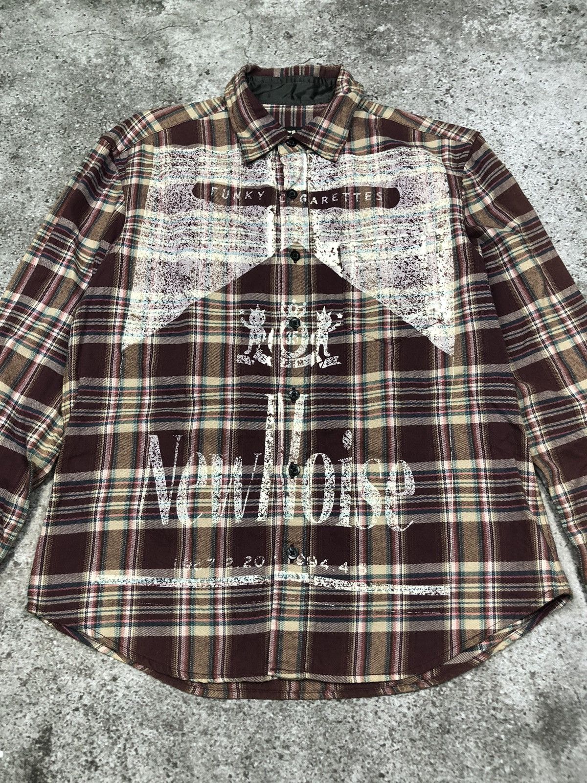 20471120 × Beauty Beast × PPFM PPFM Funky Garettes New Noise Flannel Size US M / EU 48-50 / 2 - 3 Thumbnail