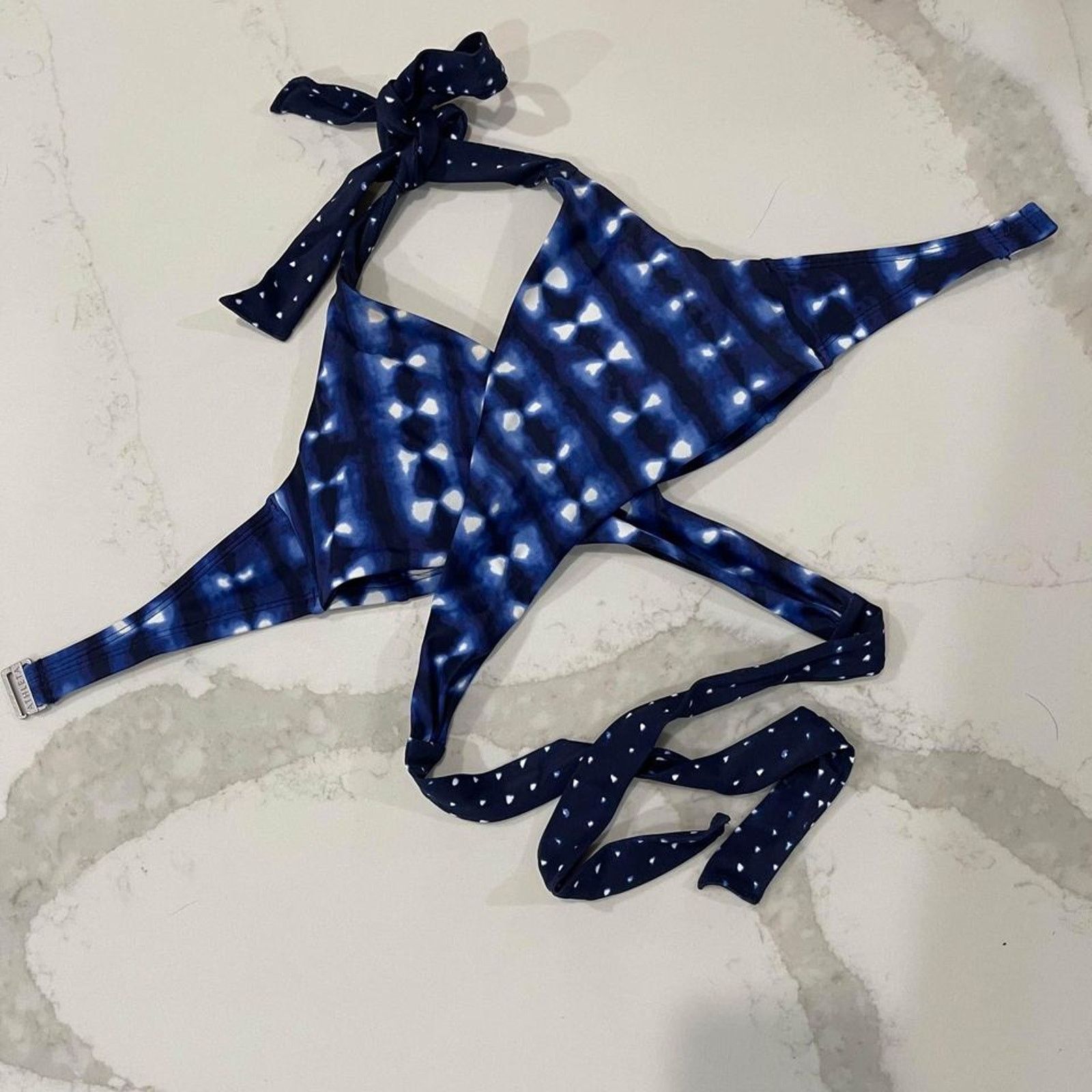 Athleta Athleta Wrap Swim Top Zuma Mashiko Print Padded Womens 32B/C Size S / US 4 / IT 40 - 1 Thumbnail