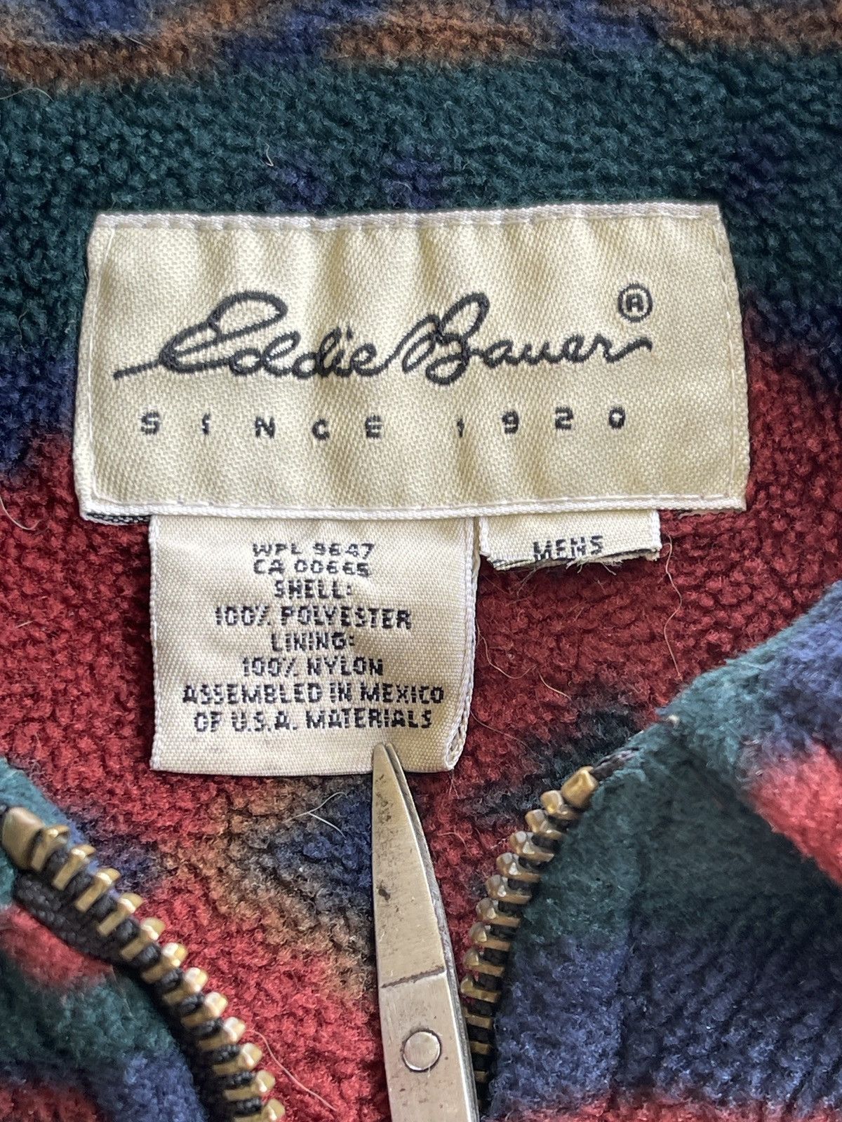 Eddie Bauer Vintage Native Patterned Polartec Fleece Jacket Size US L / EU 52-54 / 3 - 6 Thumbnail