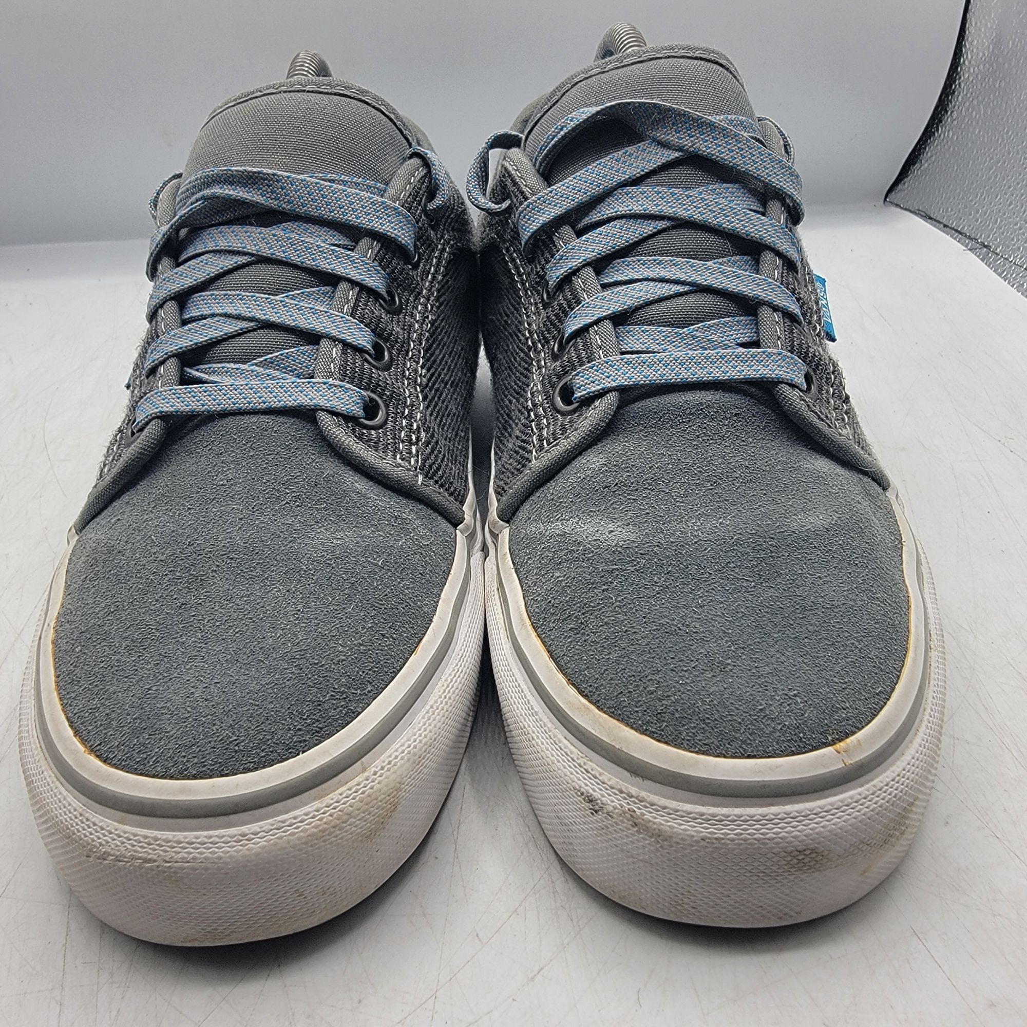 Vans Vans Chukka Low Mens 7.5 Gray Blue Sneaker Shoes Skateboardi Size US 7.5 / EU 40-41 - 2 Thumbnail