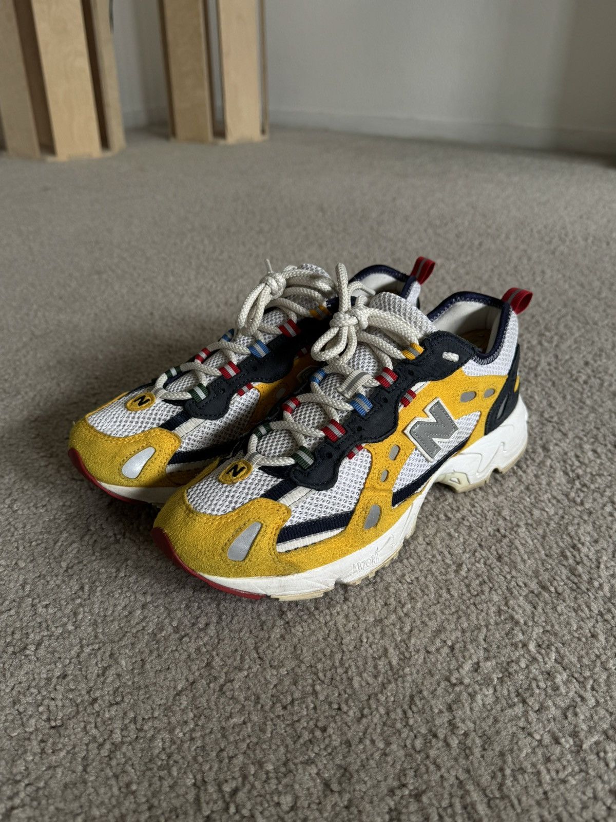 Yellow New Balance Leon Dore 827 Ald New Balance 827 New Aimé Leon