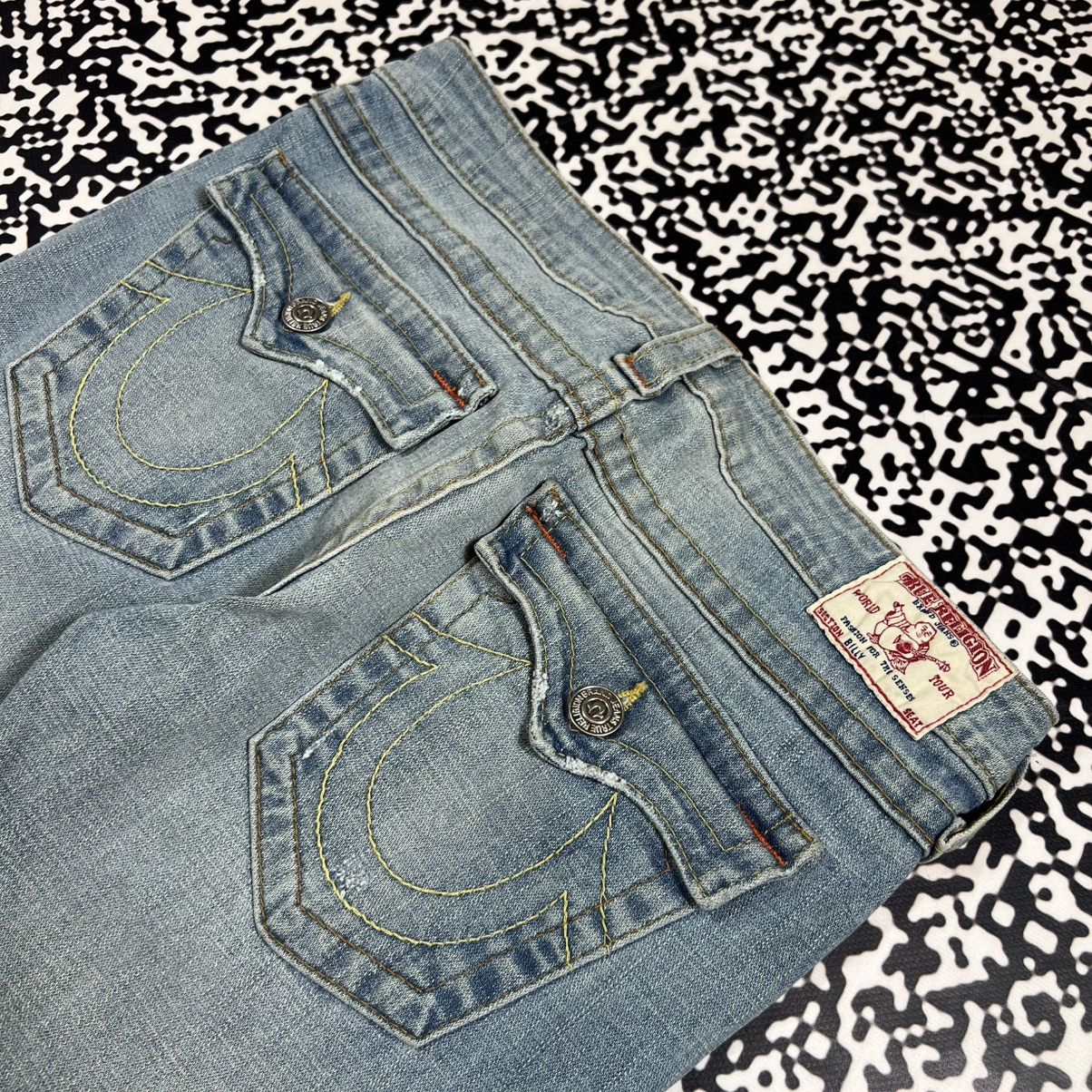 True Religion Vintage Y2K True Religion Japanese Jeans Chief Style Size 30" / US 8 / IT 44 - 7 Thumbnail