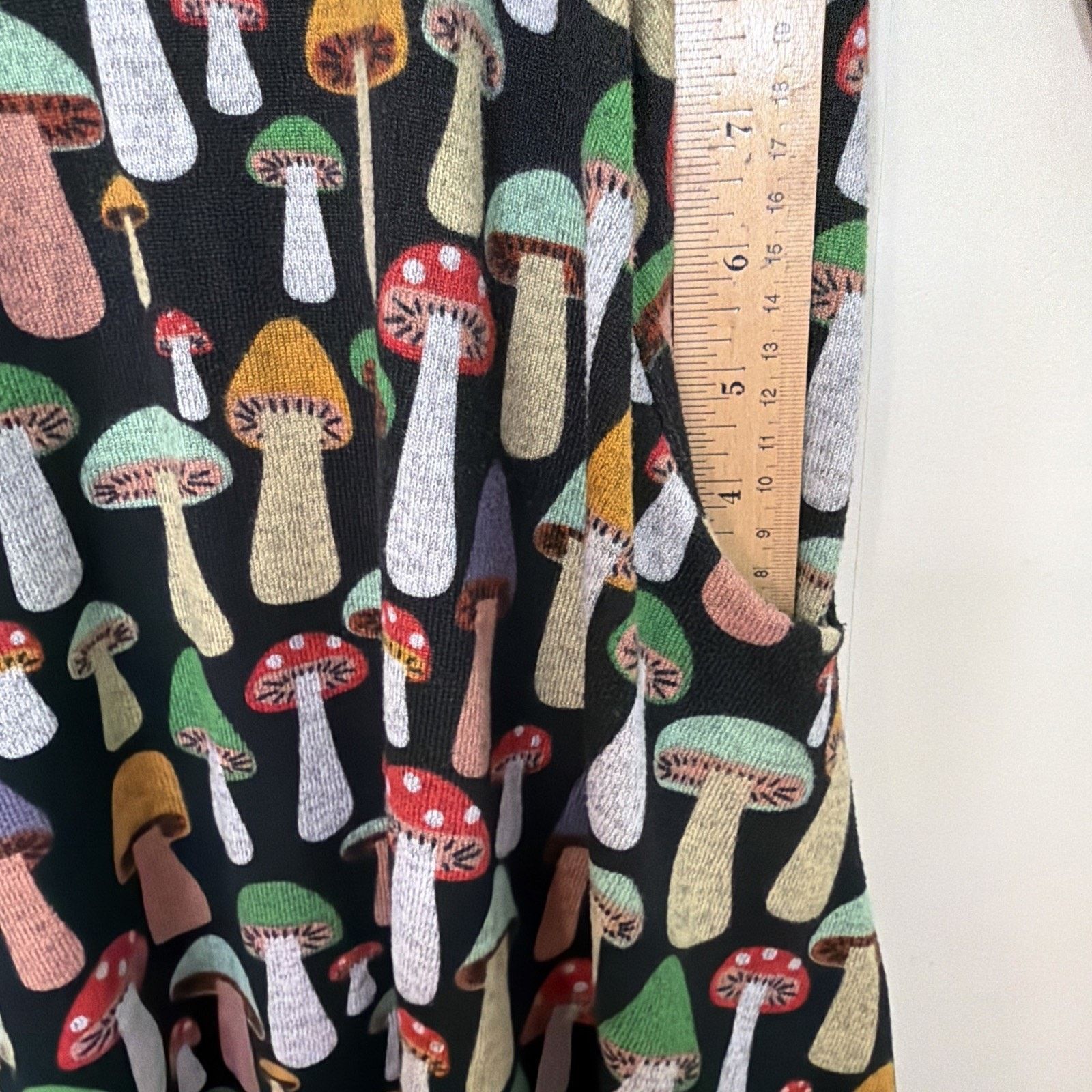 Other LASoul Mushroom Print Fit Flare Dress Women's Medium Size M / US 6-8 / IT 42-44 - 5 Thumbnail