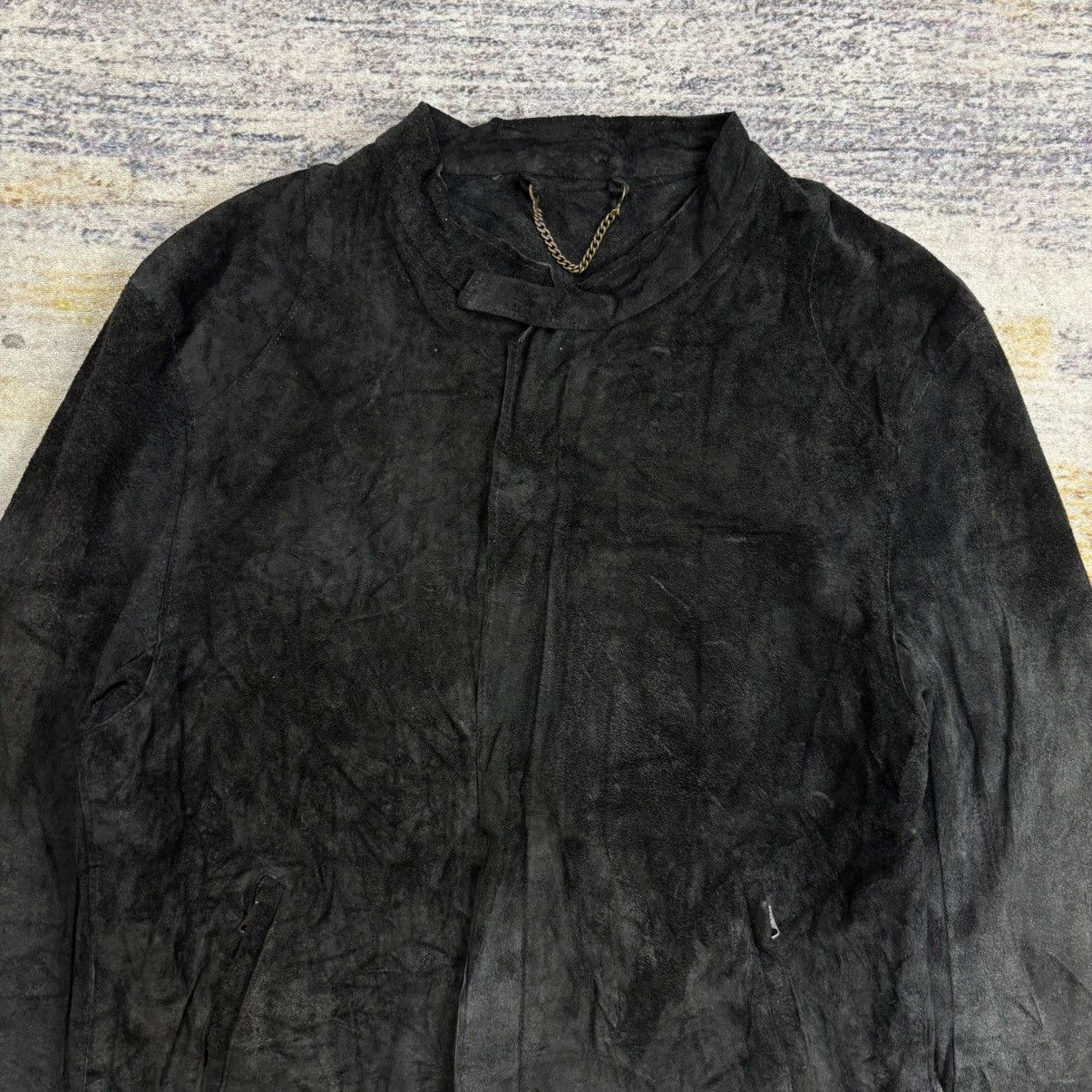 Japanese Brand Sisii bikers suede leather jacket double zipper Size US S / EU 44-46 / 1 - 5 Thumbnail