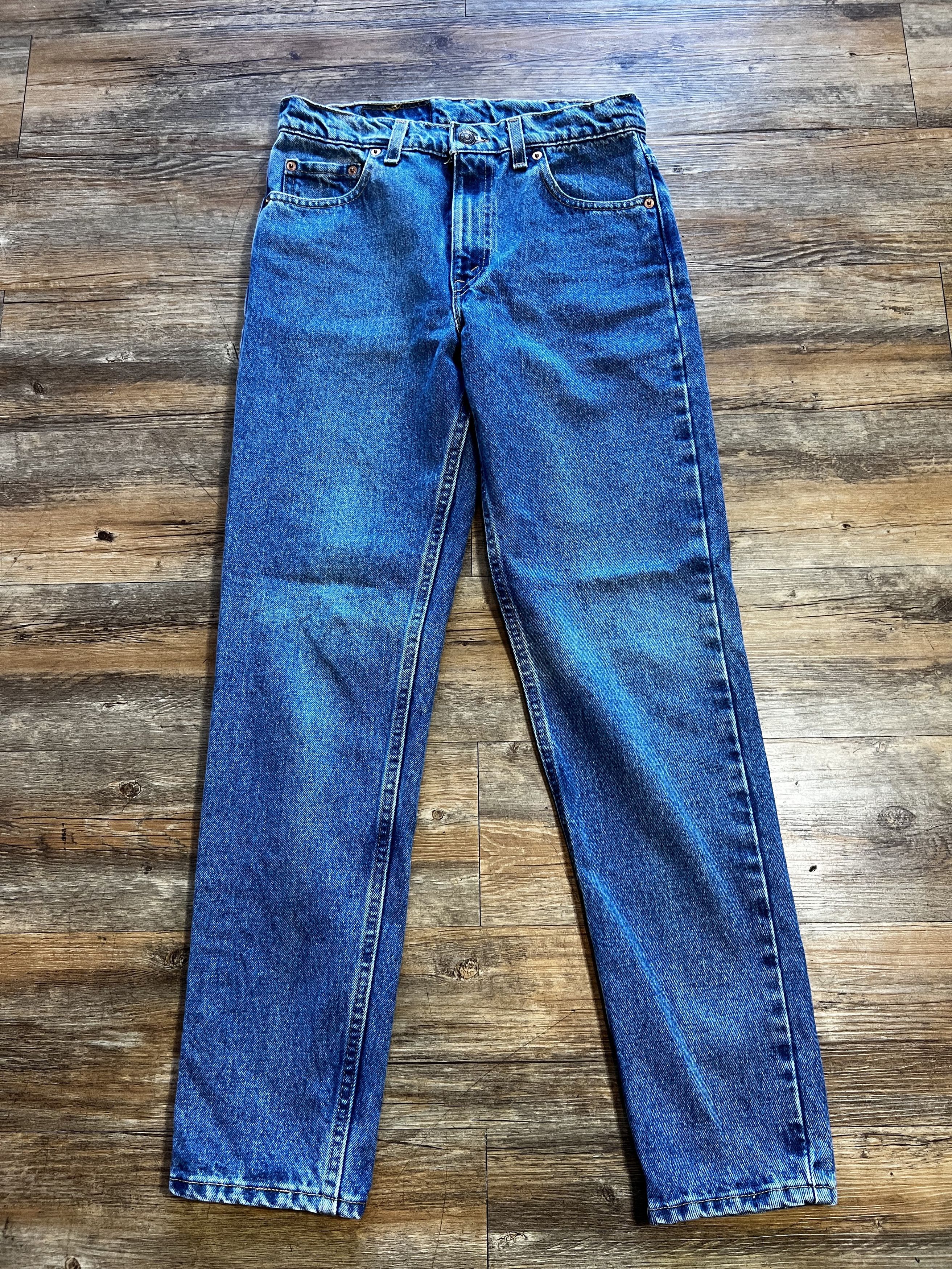 Levi's Vintage Clothing Vintage 1990's 512 Levi's Slim Fit Tapered Leg Denim Jeans Size US 29 - 2 Thumbnail