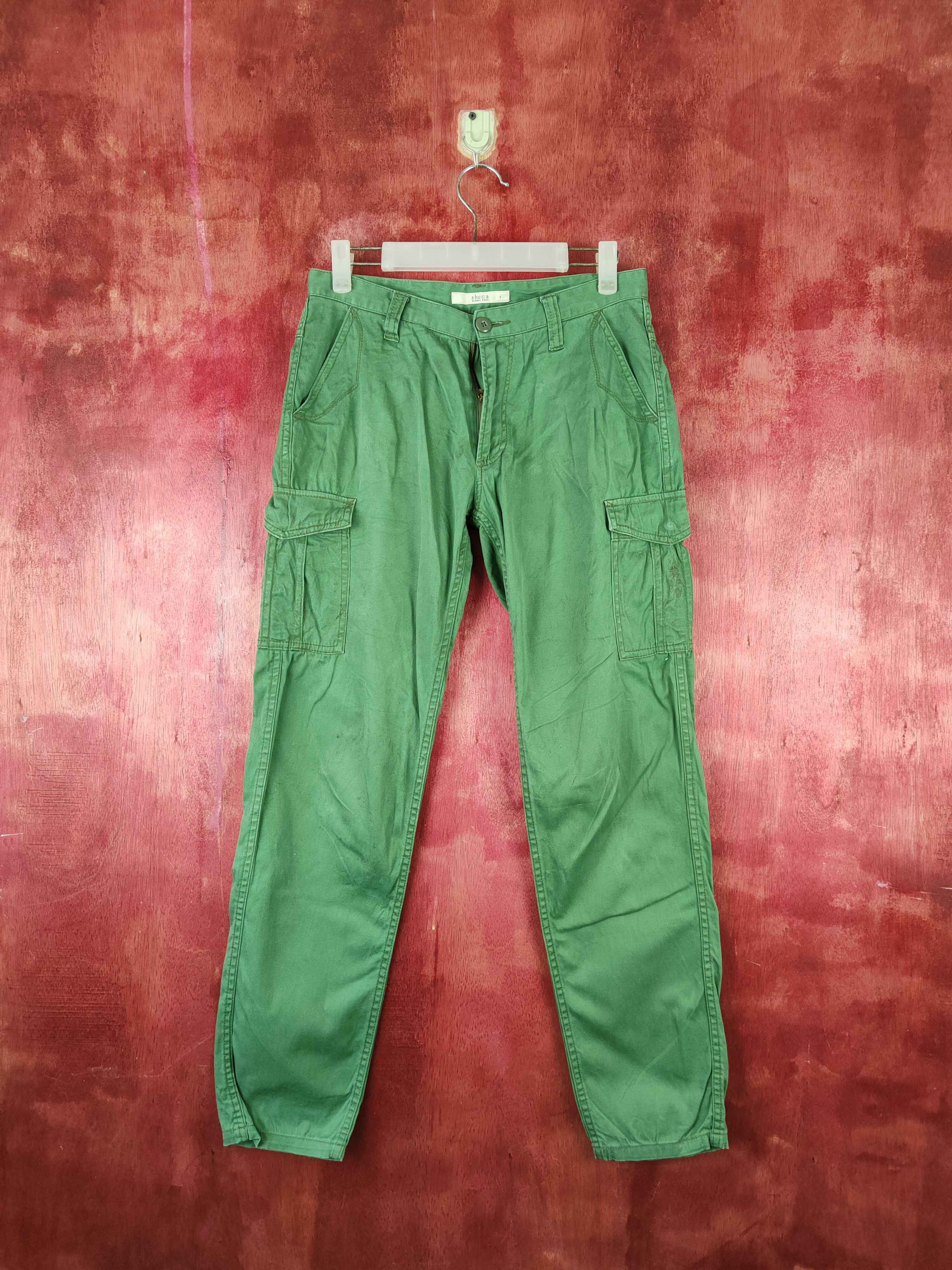Global Work Green Multipocket Tactical Cargo Pants #S1845