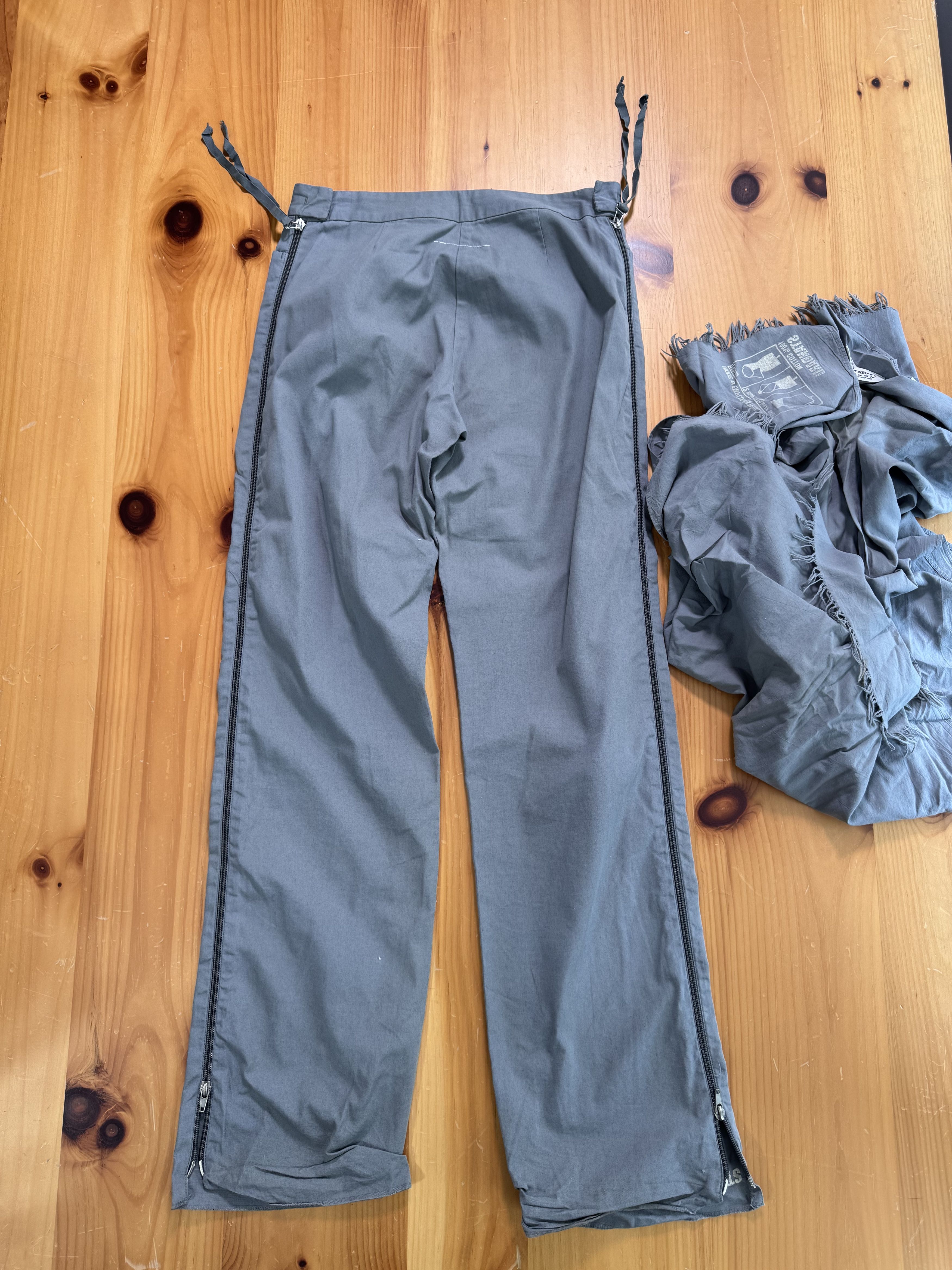 Maison Margiela Margiela Vintage Transformable Zipper Pants Army w/ Scarf Size US 30 / EU 46 - 5 Thumbnail