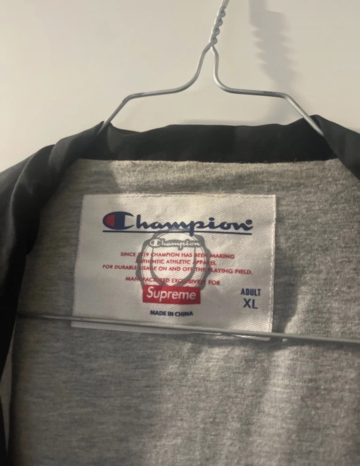 Champion × Supreme Supreme x Champion Track Jacket Size US XL / EU 56 / 4 - 4 Thumbnail