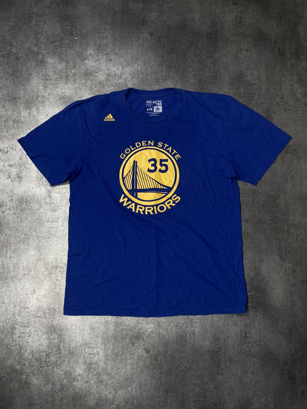 Adidas 🔥RARE🔥Adidas Vintage Y2K Tee Golden State Warriors Rare Size US L / EU 52-54 / 3 - 1 Thumbnail