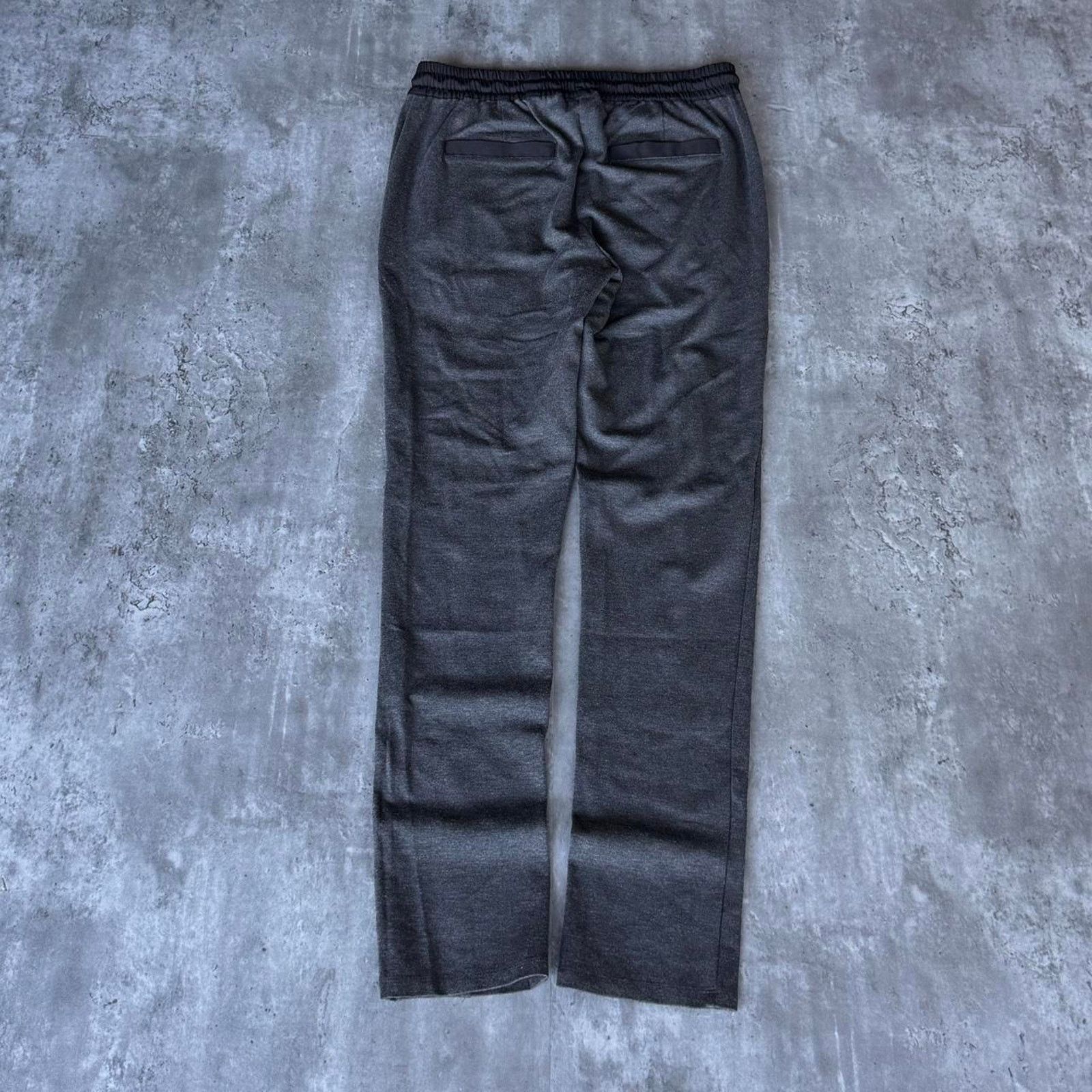 Designer × Saks Fifth Avenue Vintage Y2K Saks Fifth Avenue Grey Essential Sweatpants Size US 31 - 2 Thumbnail