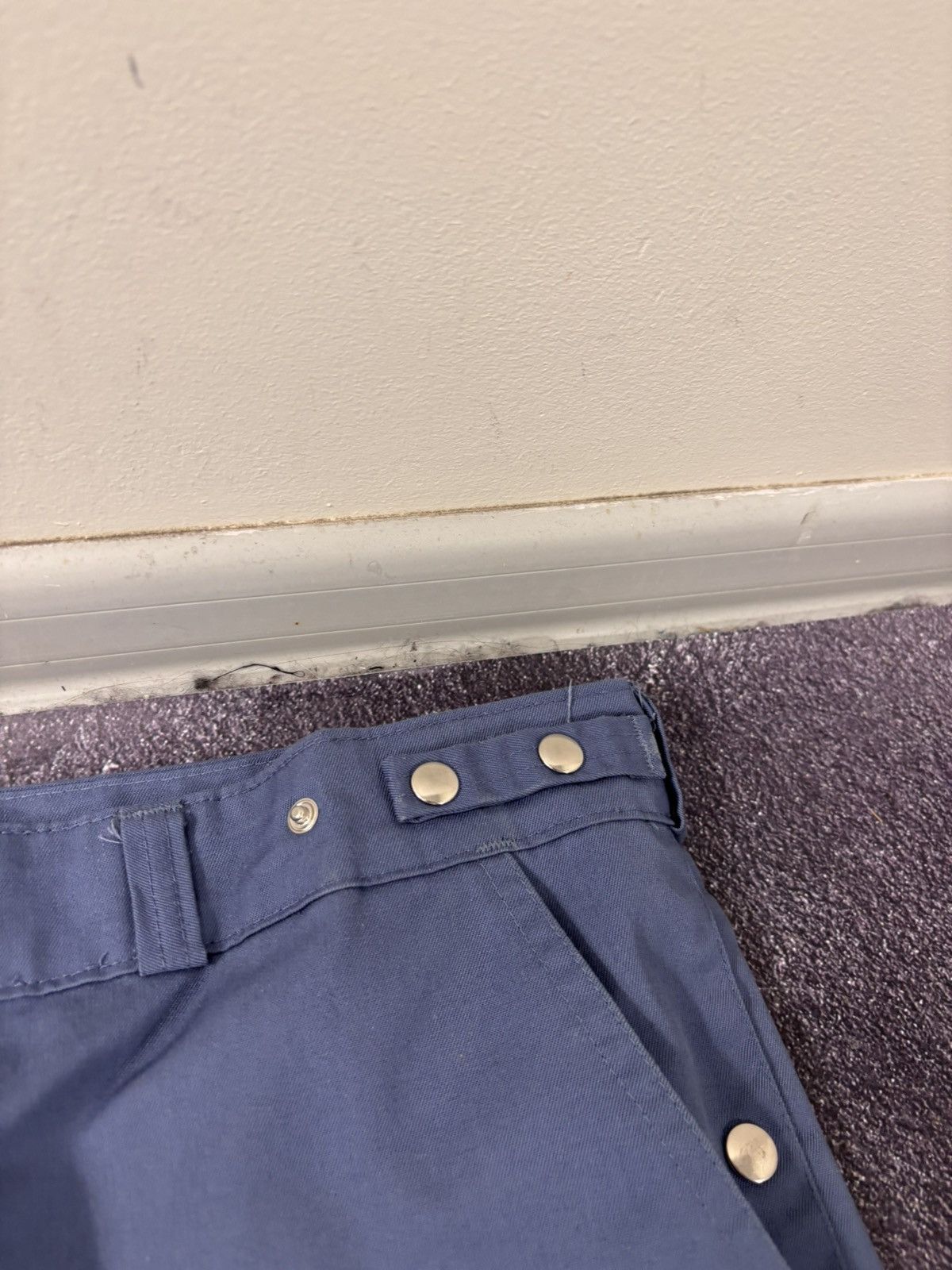Other Vintage Lutteurs German/French Workwear Blue Utility Pants Size US 34 / EU 50 - 9 Thumbnail