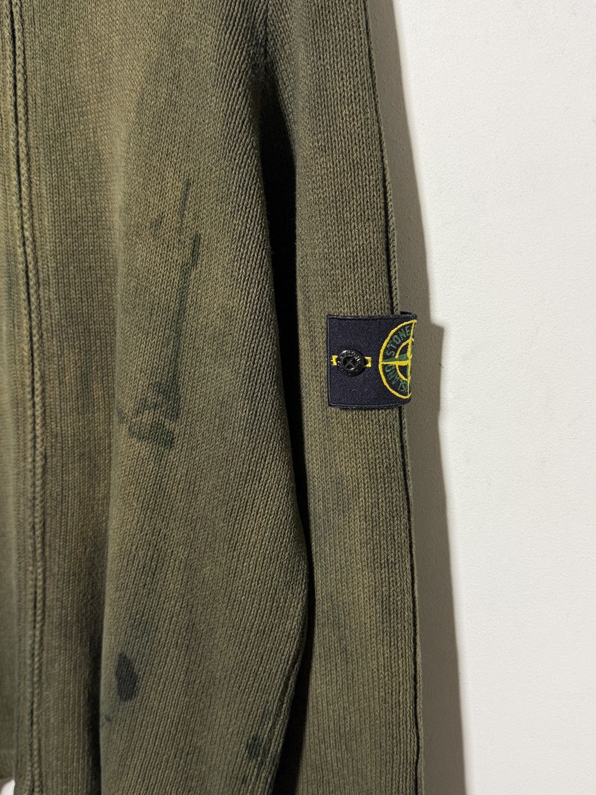 Stone Island stone island y2k archive chunky sweater tie dye Size US L / EU 52-54 / 3 - 5 Thumbnail