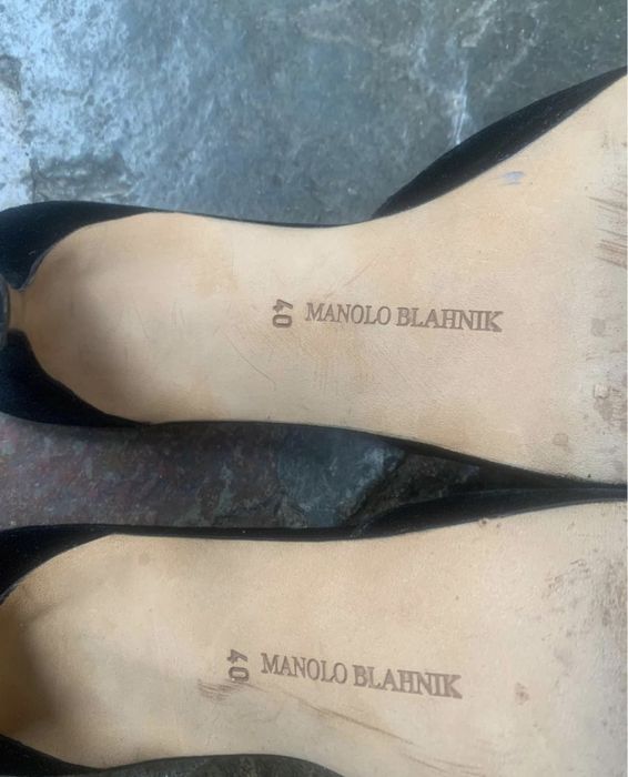 Vintage Manolo Blahnik Kitten heels | Grailed