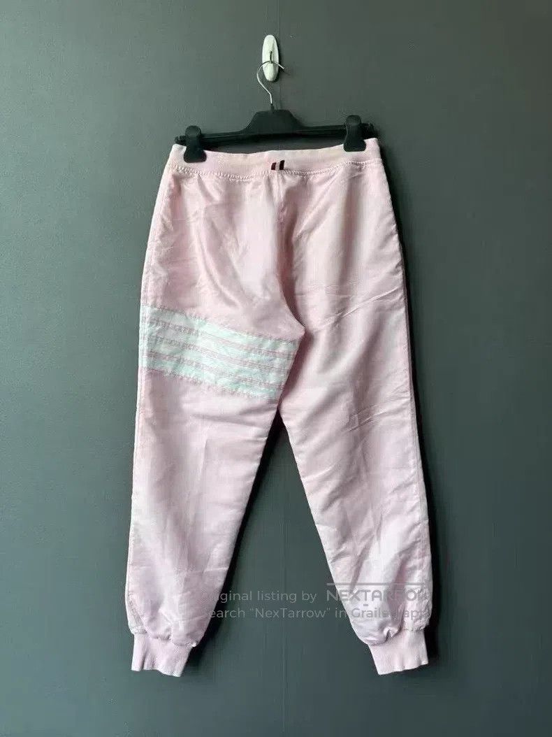 Thom Browne Thom Browne Pink Nylon Sweatpants Size 26" / US 2 / IT 38 - 1 Thumbnail