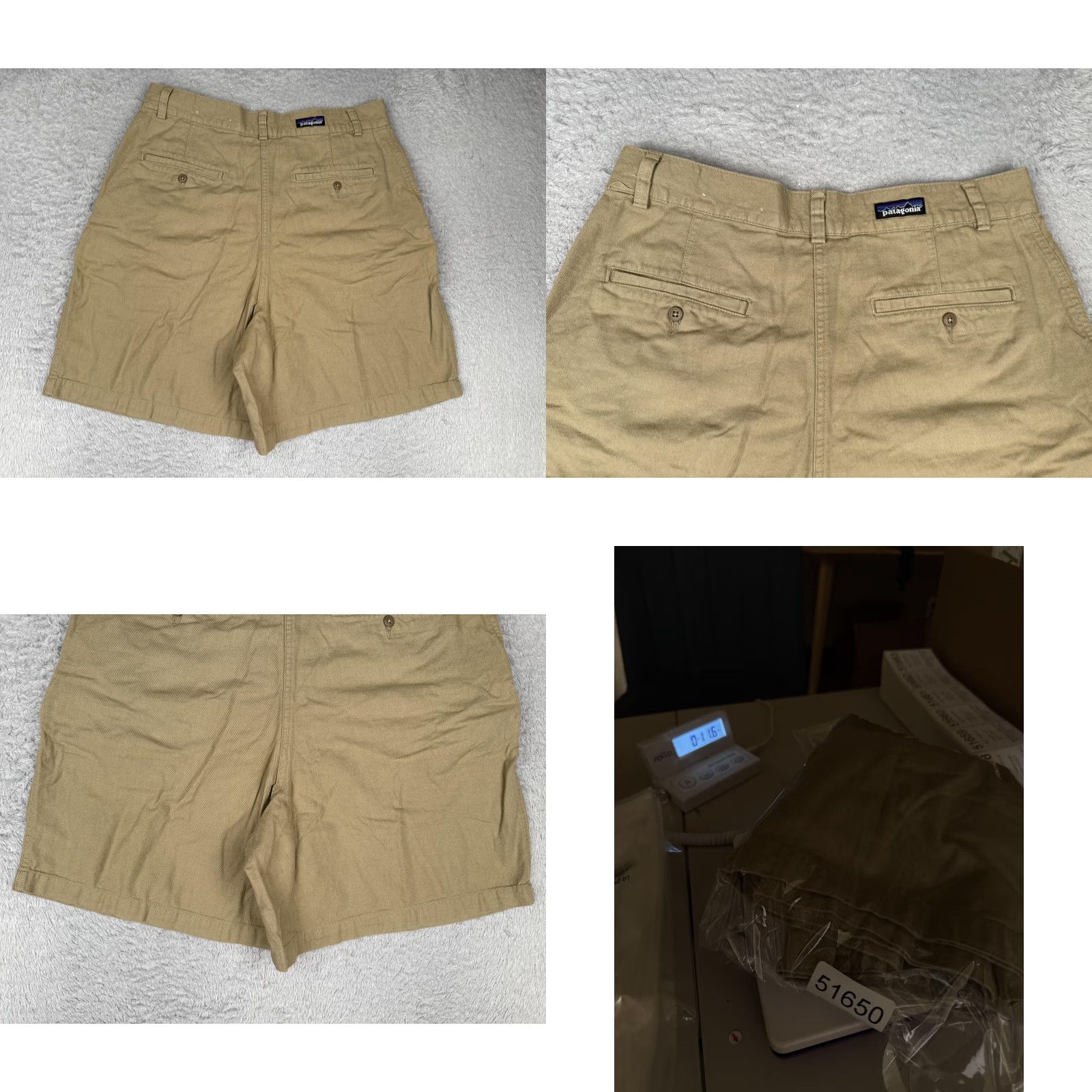Patagonia VINTAGE Patagonia Shorts Womens 10 Khaki Organic Cotton Pleated Chino Hiking Casual 30x8 Size 32" / US 10 / IT 46 - 9 Thumbnail