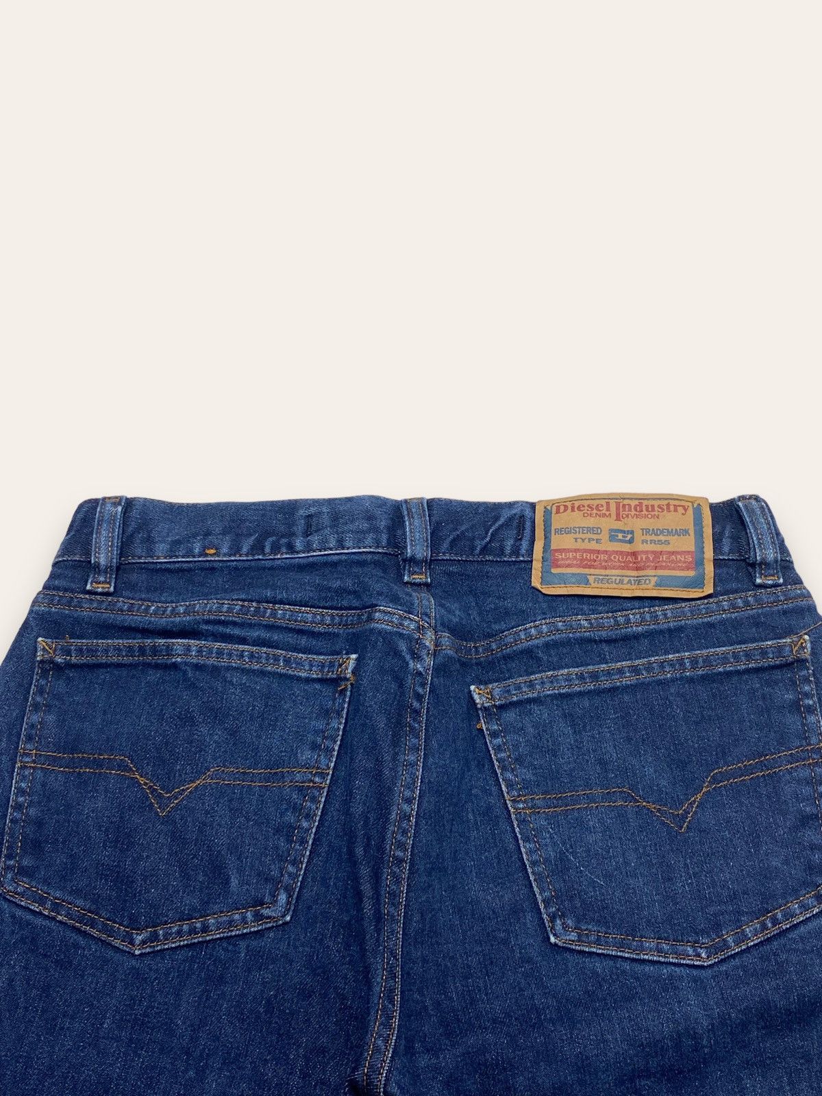Diesel Vintage DIESEL Deep Blue Jeans Made In Italy Size US 31 - 9 Thumbnail