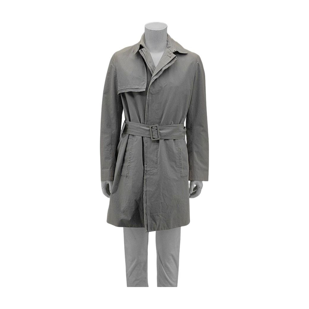 Dior DIOR HOMME SS06 Campaign/Runway Beige Trench Coat Jacket Sz